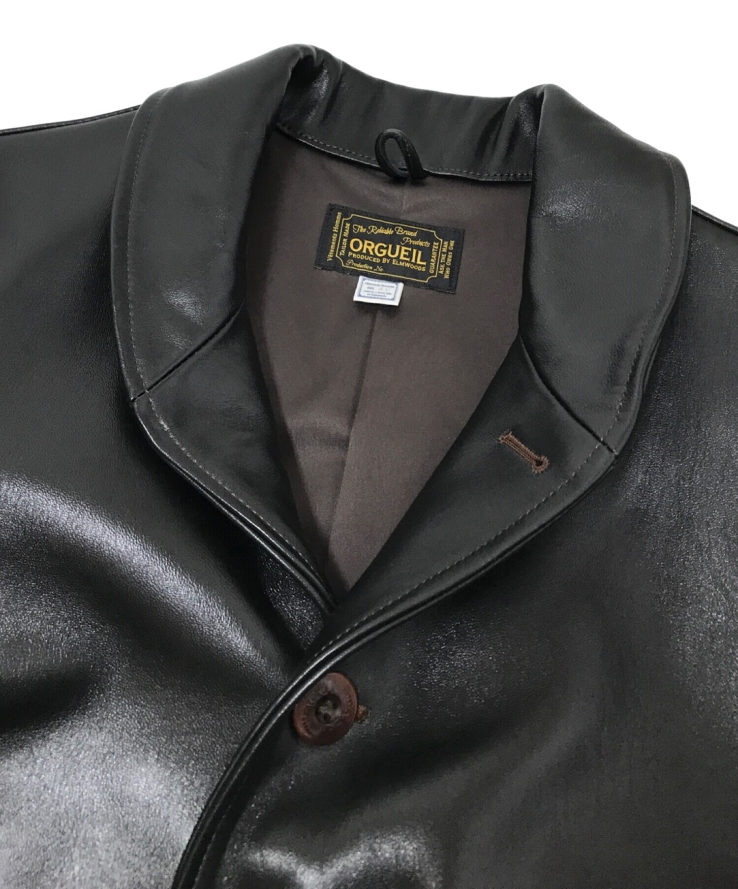 ORGUEIL (オルゲイユ) Cossack Jacket ブラック サイズ:40