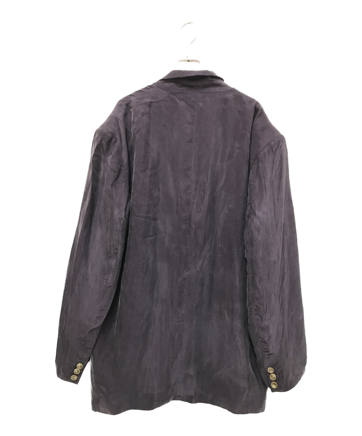 TODAYFUL (トゥデイフル) Satin Over Jacket パープル サイズ:38