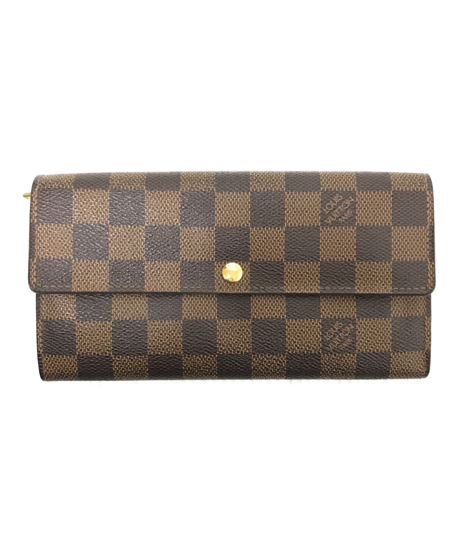 中古・古着通販】LOUIS VUITTON (ルイ ヴィトン) 長財布 ブラウン