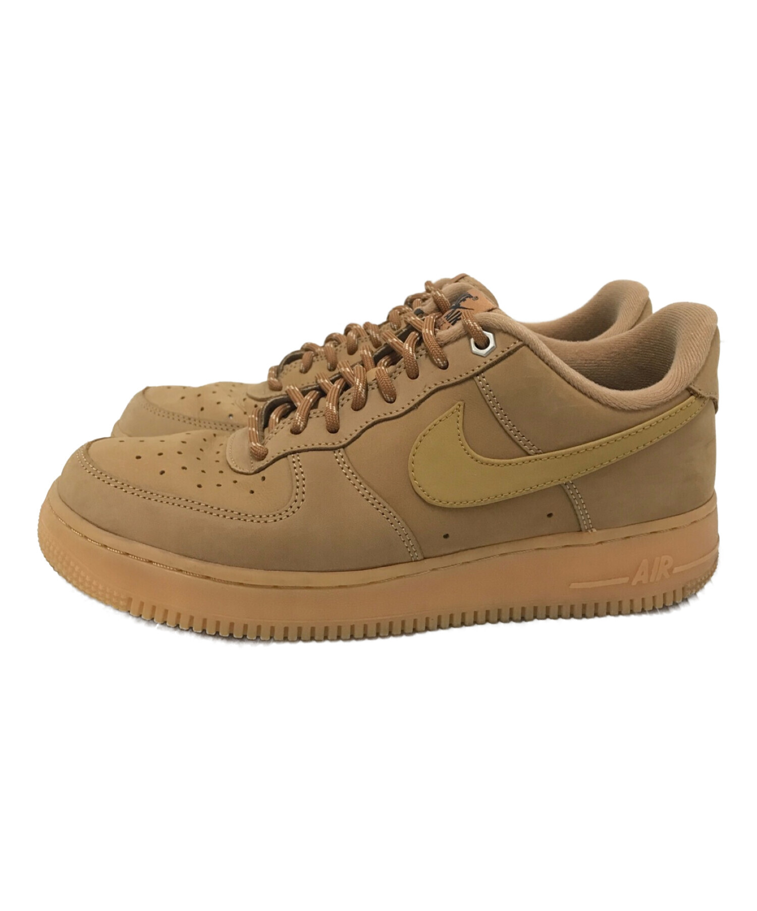 NIKE (ナイキ) AIR FORCE 1 07 WB ベージュ サイズ:26.5cm