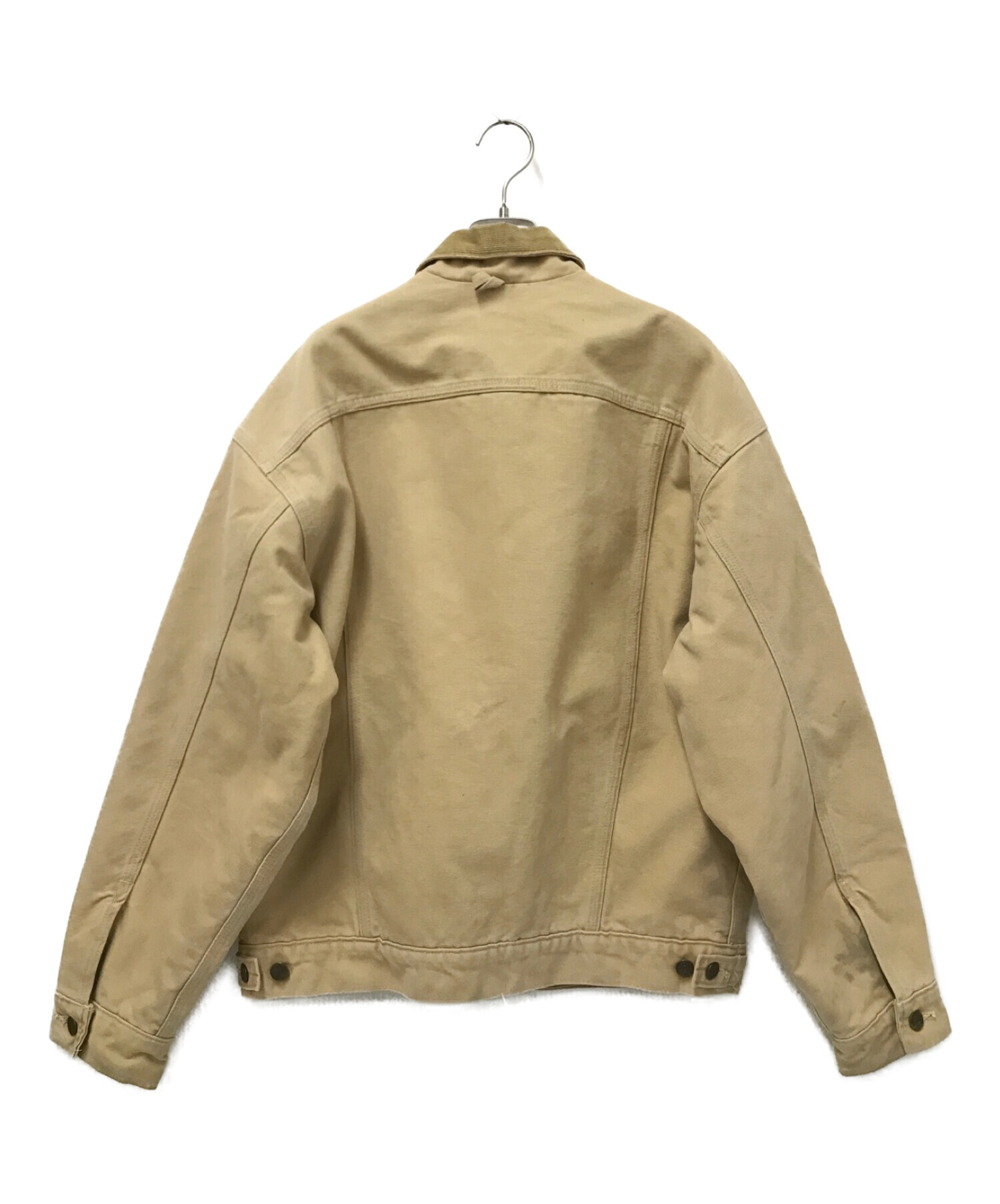 CarHartt (カーハート) 80'sブランケットトラッカージャケット ベージュ サイズ:M