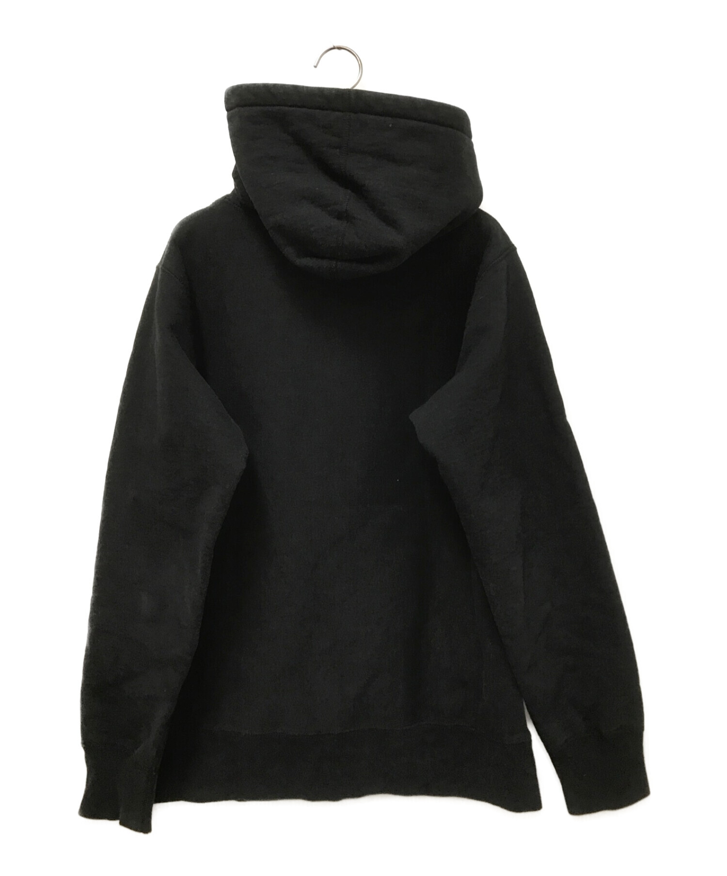 SUPREME (シュプリーム) Chrome Classic Logo Hooded Sweatshirt ブラック サイズ:L