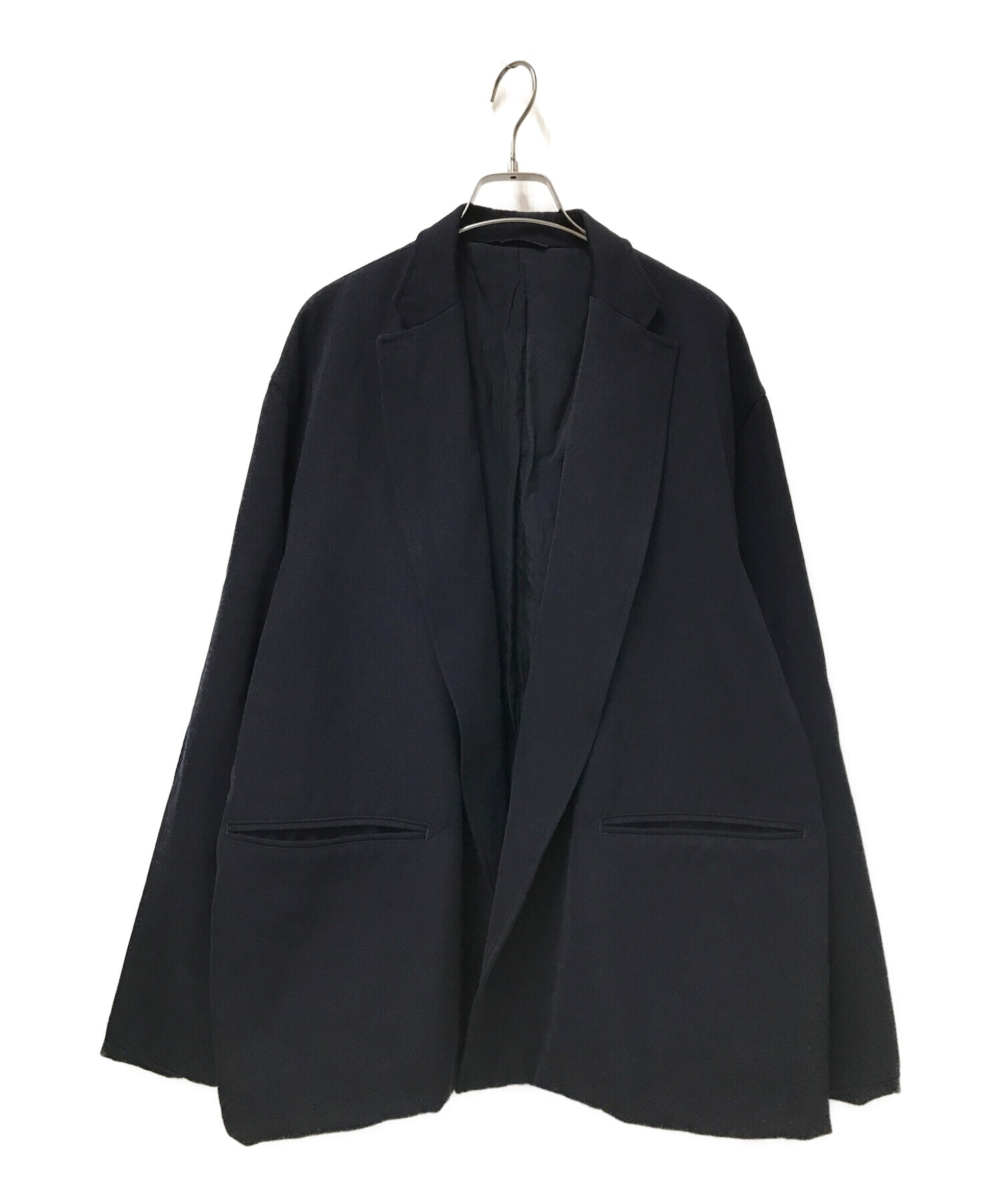 BLURHMS (ブラームス) Wool Surge Cardigan Jacket ネイビー サイズ:3