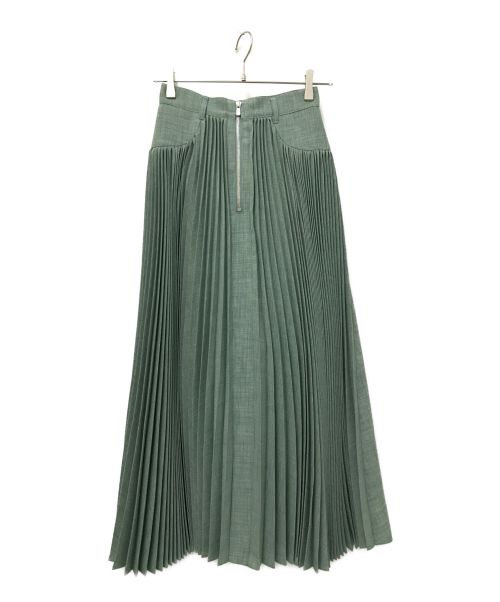 中古・古着通販】AKIRA NAKA (アキラナカ) Marijn front pleats SK GR グリーン サイズ:1｜ブランド・古着通販  トレファク公式【TREFAC FASHION】スマホサイト