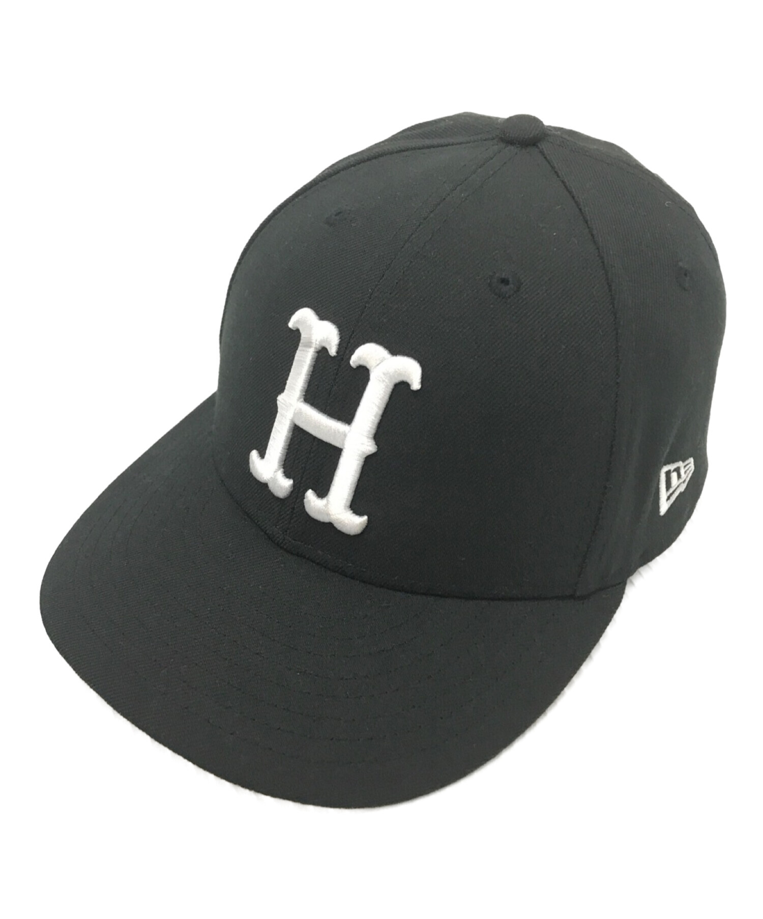 HUF (ハフ) New Era (ニューエラ) キャップ ブラック サイズ:7 1/2