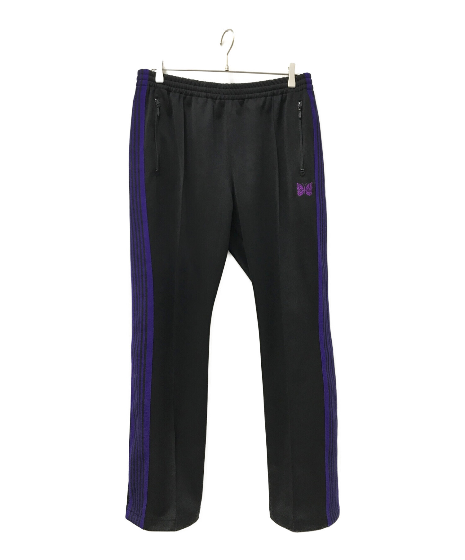 中古・古着通販】Needles (ニードルズ) Narrow Track Pants ブラック