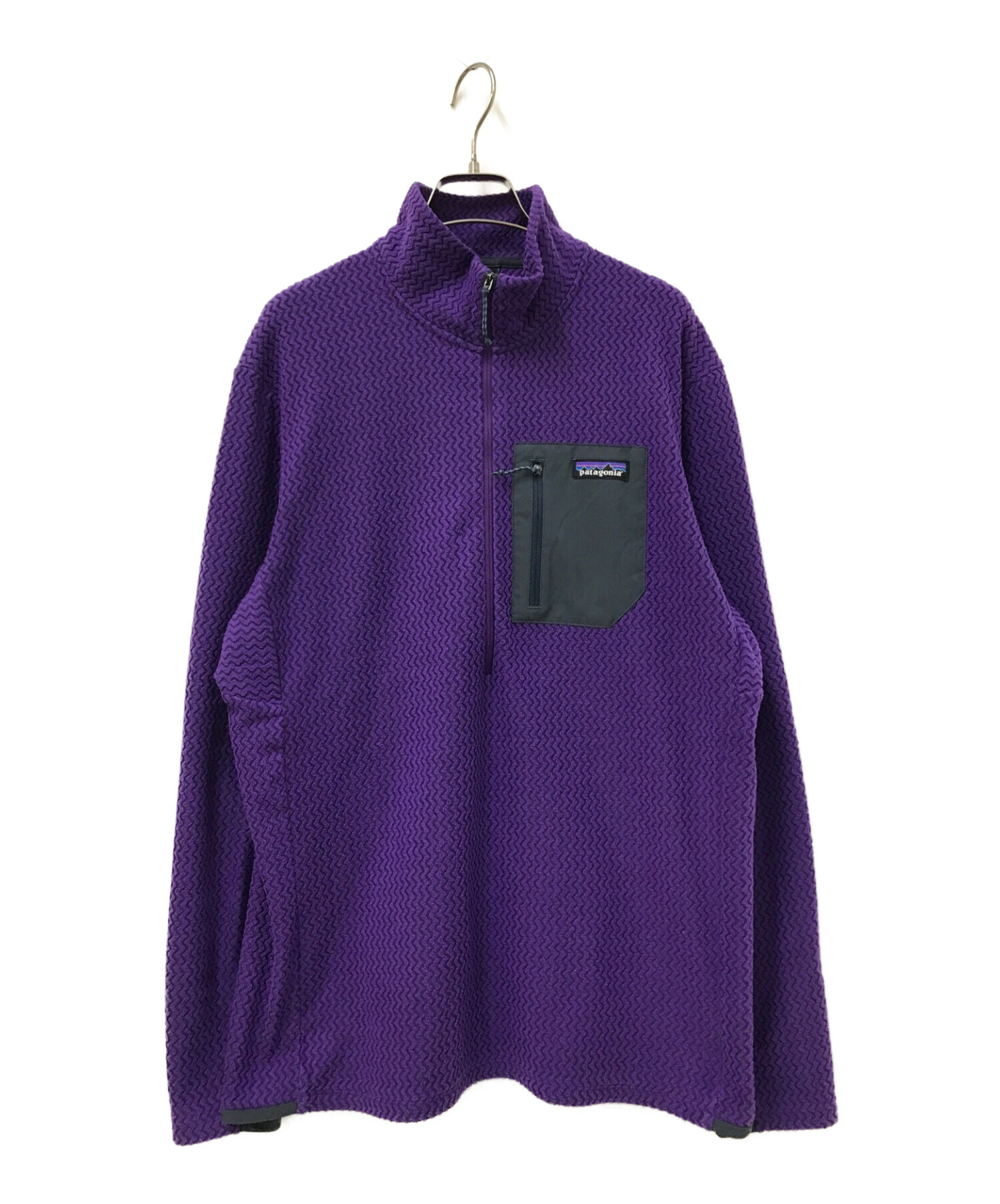 中古・古着通販】Patagonia (パタゴニア) R1 AIR ZIP-NECK パープル サイズ:L｜ブランド・古着通販  トレファク公式【TREFAC FASHION】スマホサイト