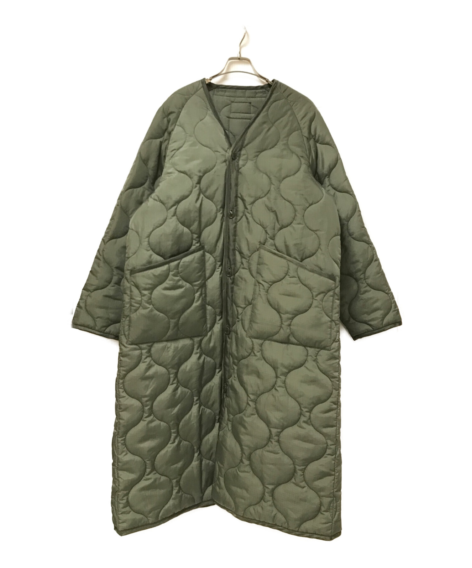 HYKE QUILTED LINER COAT ハイク キルティングコート - ロングコート