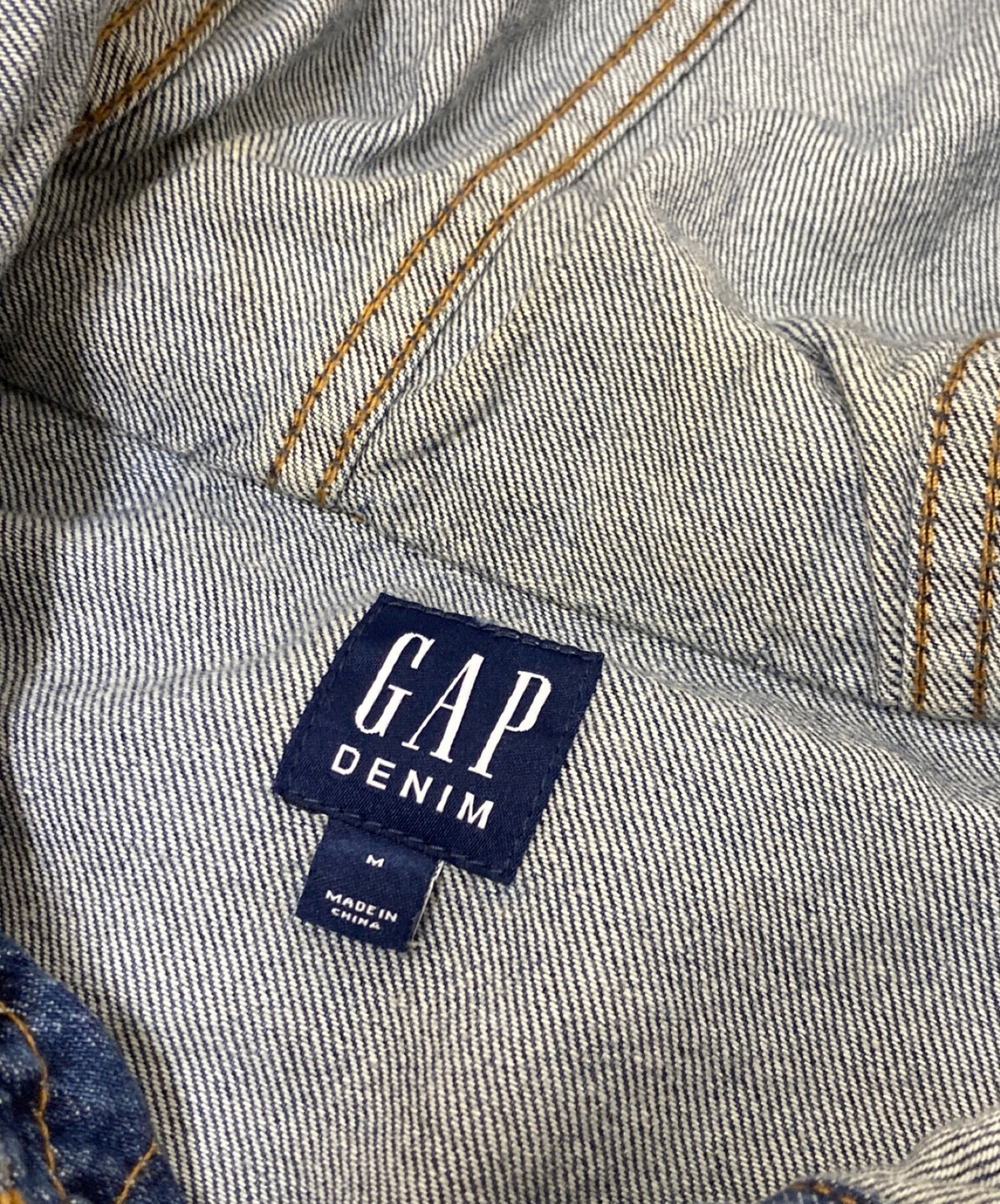 GAP (ギャップ) デニムアノラックパーカー インディゴ サイズ:M