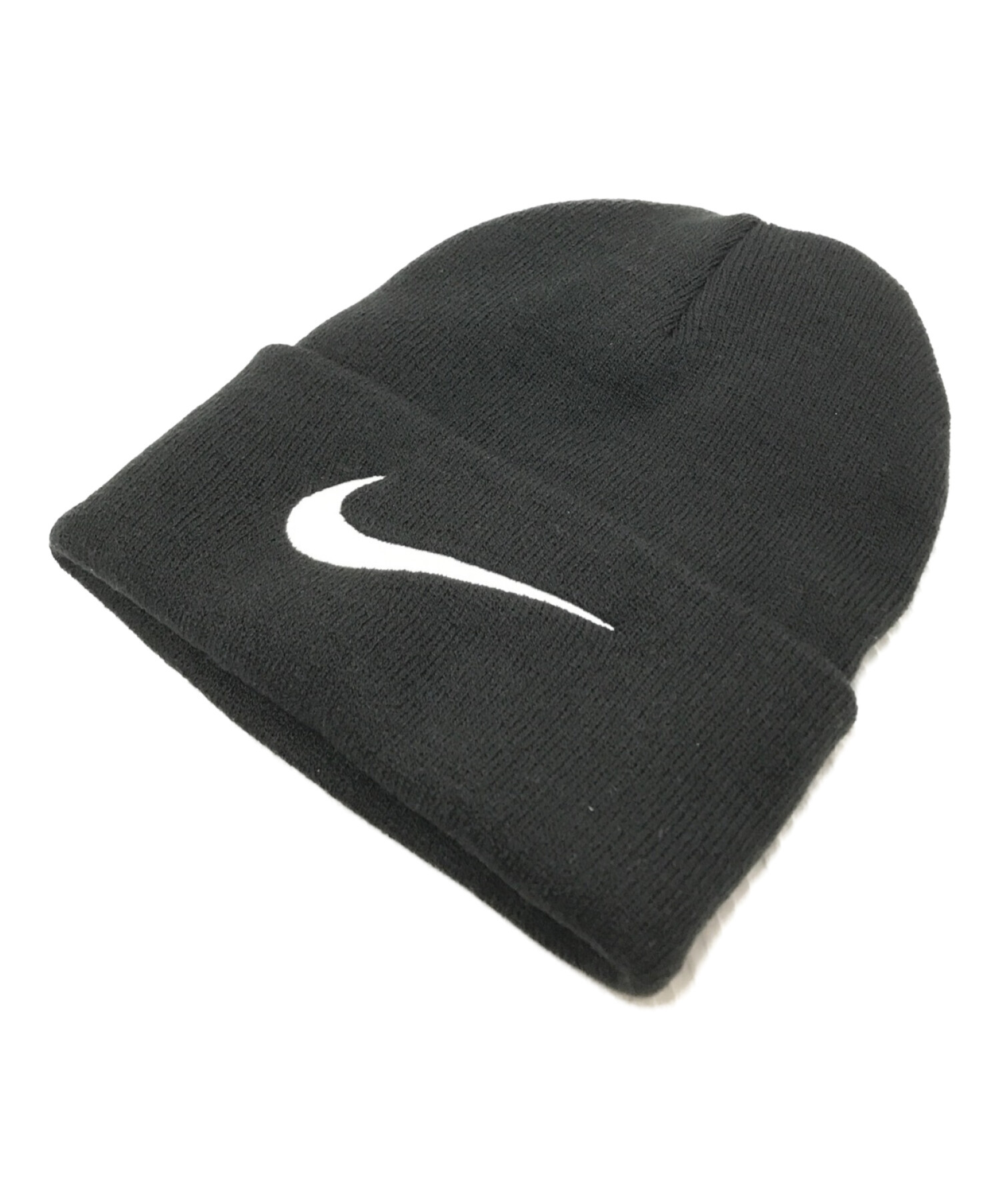 NIKE (ナイキ) stussy (ステューシー) Cuffed Beanie ブラック サイズ:ONE 未使用品