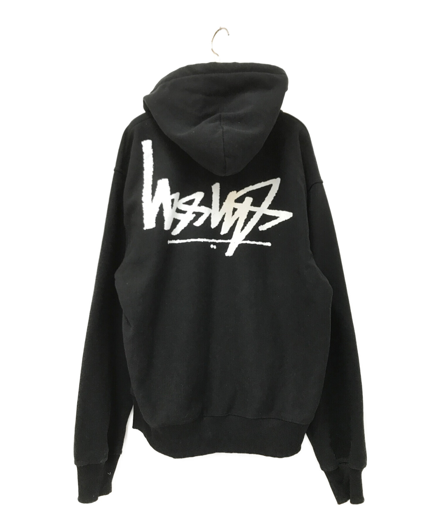 中古・古着通販】stussy (ステューシー) flipped logo zip up hoodie ...