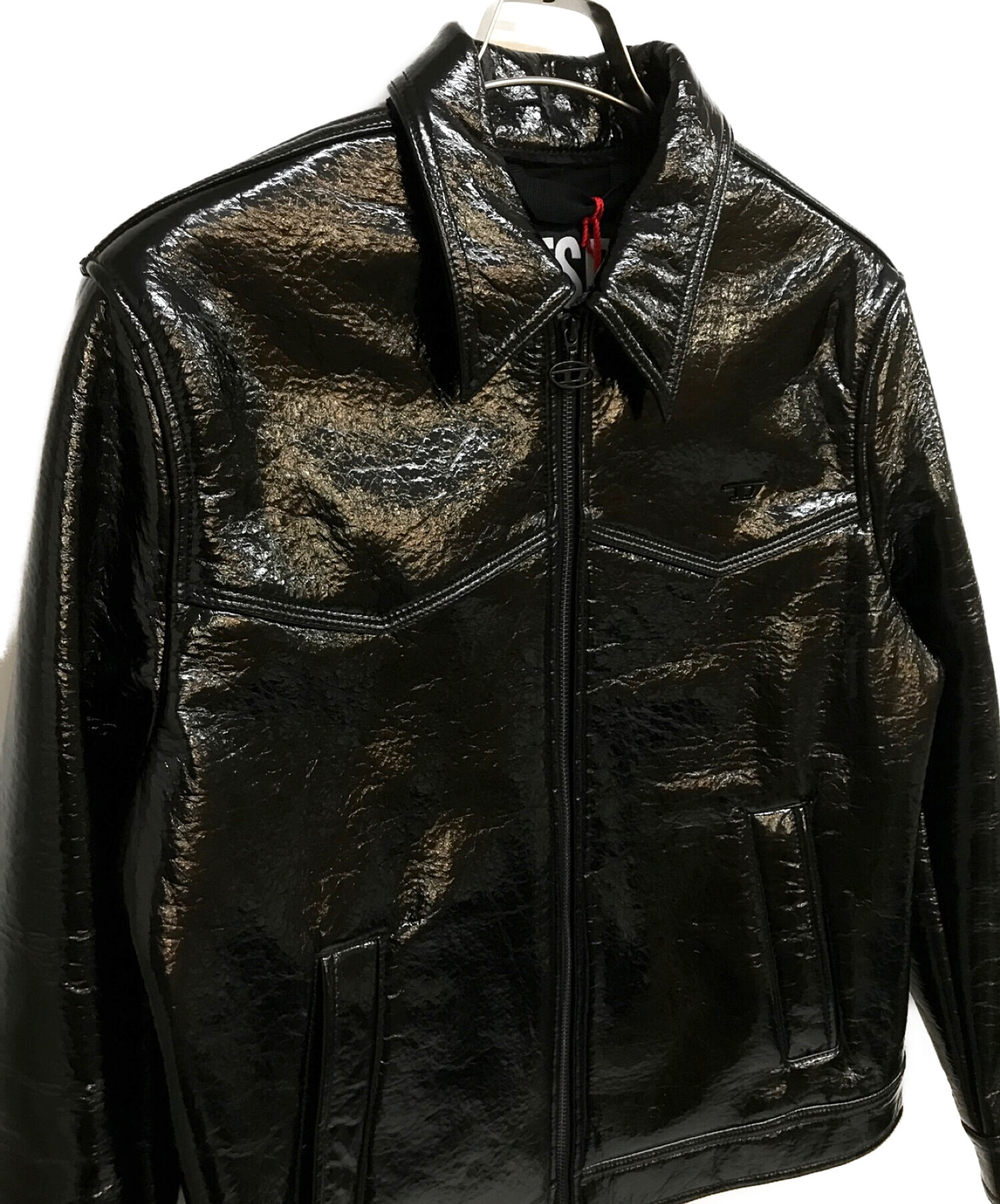 中古・古着通販】DIESEL (ディーゼル) J-LOU Leatherette ブラック サイズ:S｜ブランド・古着通販  トレファク公式【TREFAC FASHION】スマホサイト