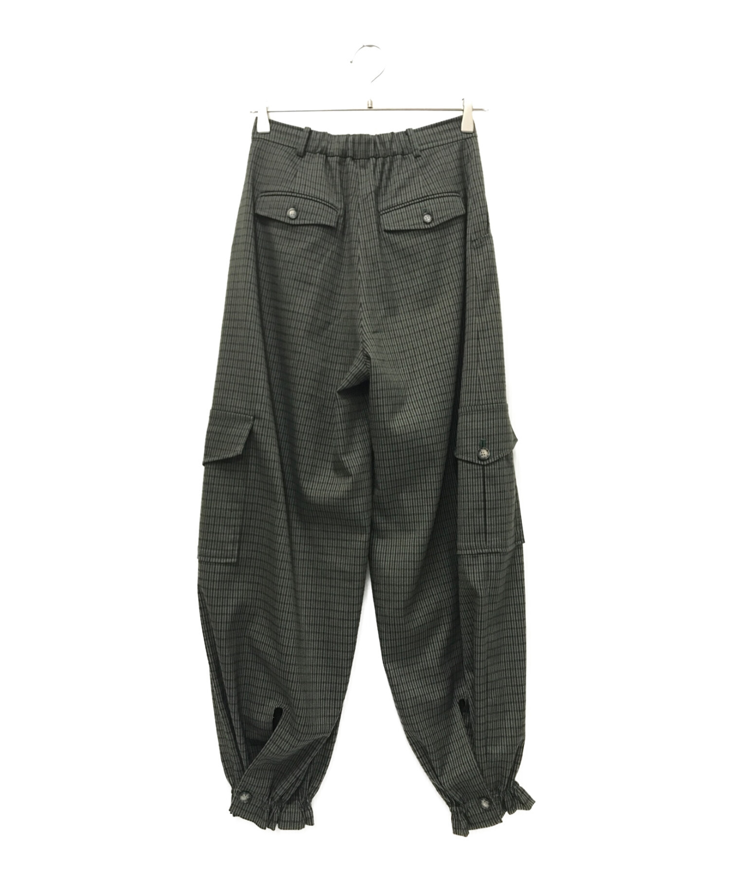 UND CHECK CARGO PANTS 世界的に有名な - パンツ