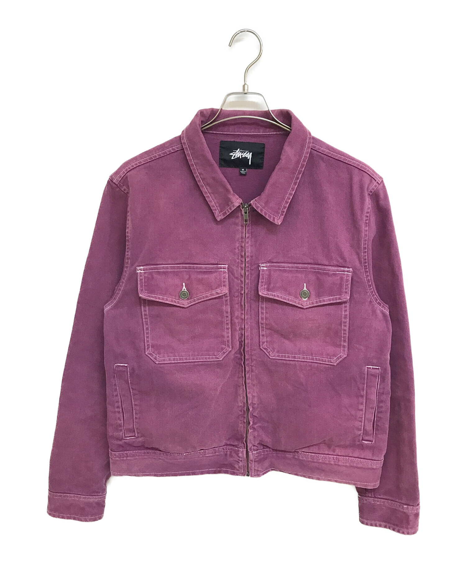 中古・古着通販】stussy (ステューシー) Overdyed Garage Jacket