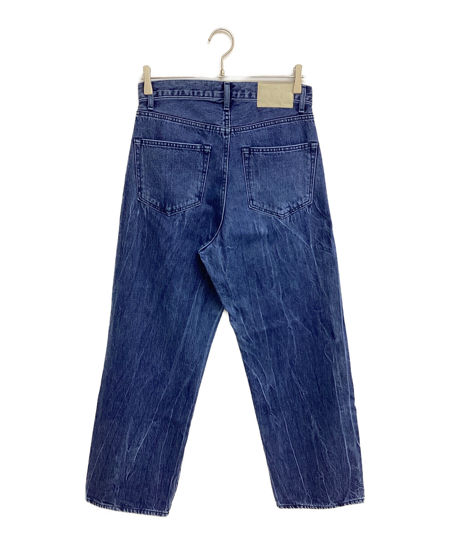 LIDnM (リドム) VINTAGE SLUB STRAIGHT DENIM インディゴ サイズ:Ｓ