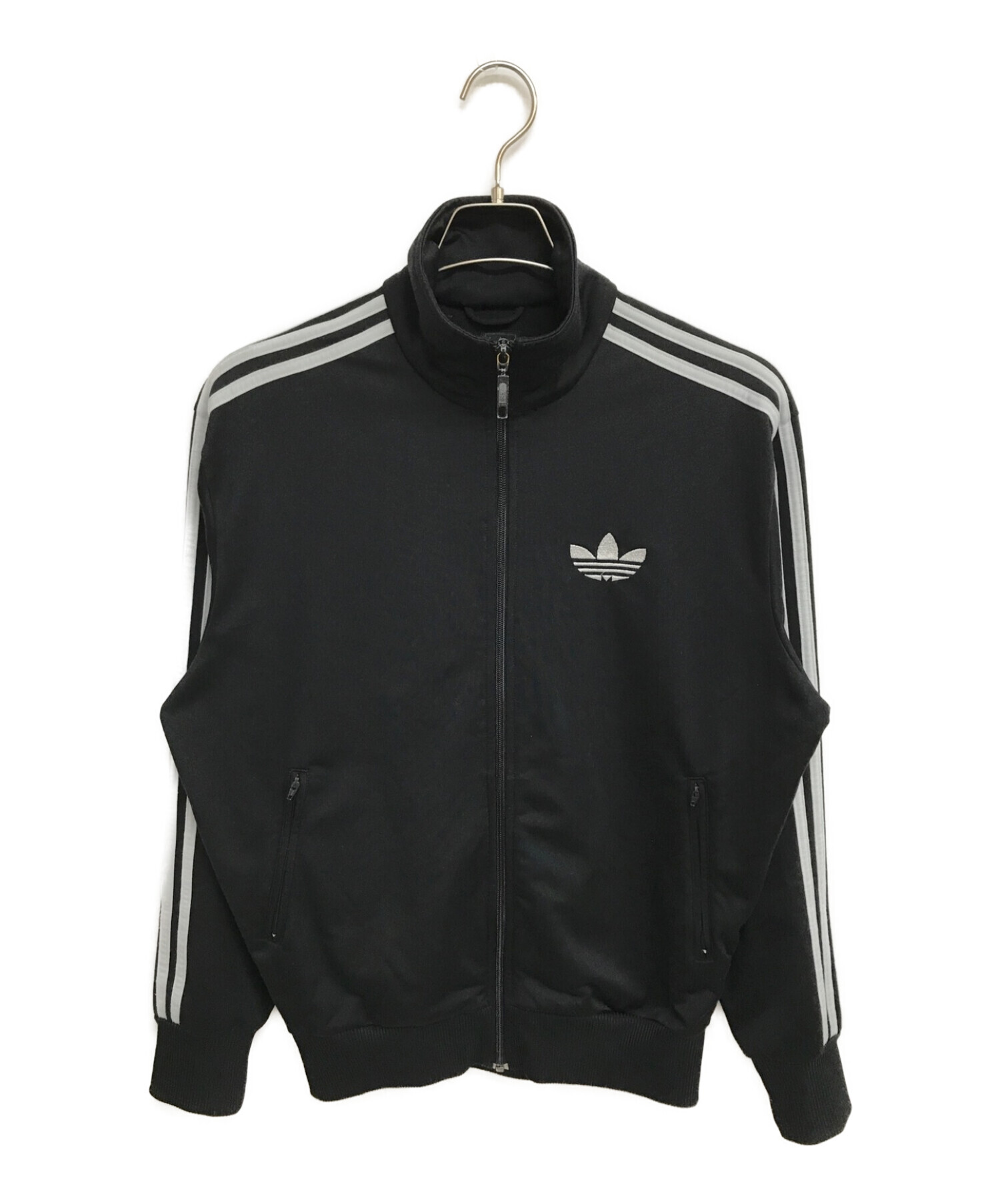 中古・古着通販】adidas (アディダス) トラックジャケット ブラック