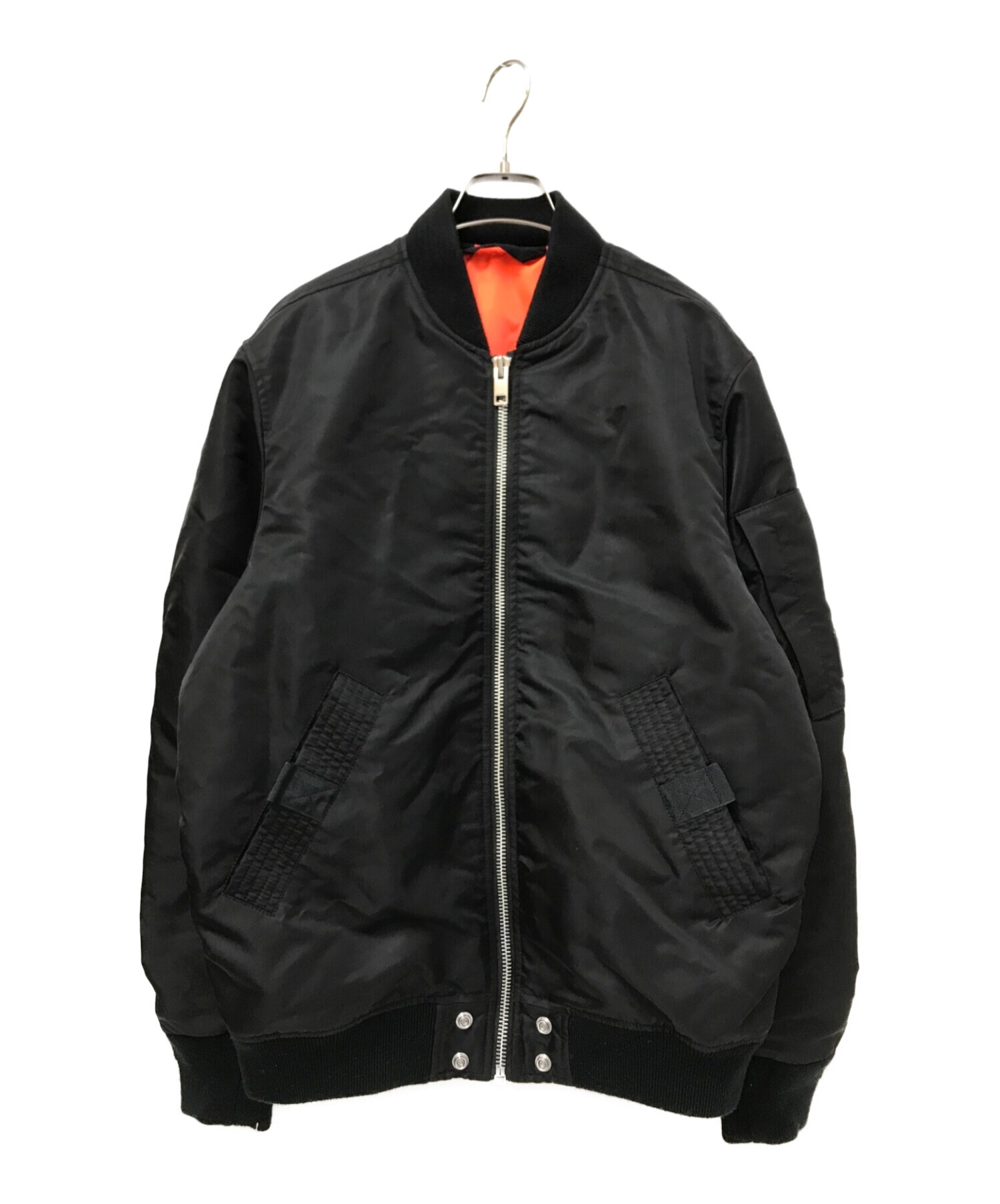 DIESEL (ディーゼル) J-Ross-Rev Bomber Jacket ブラック サイズ:M