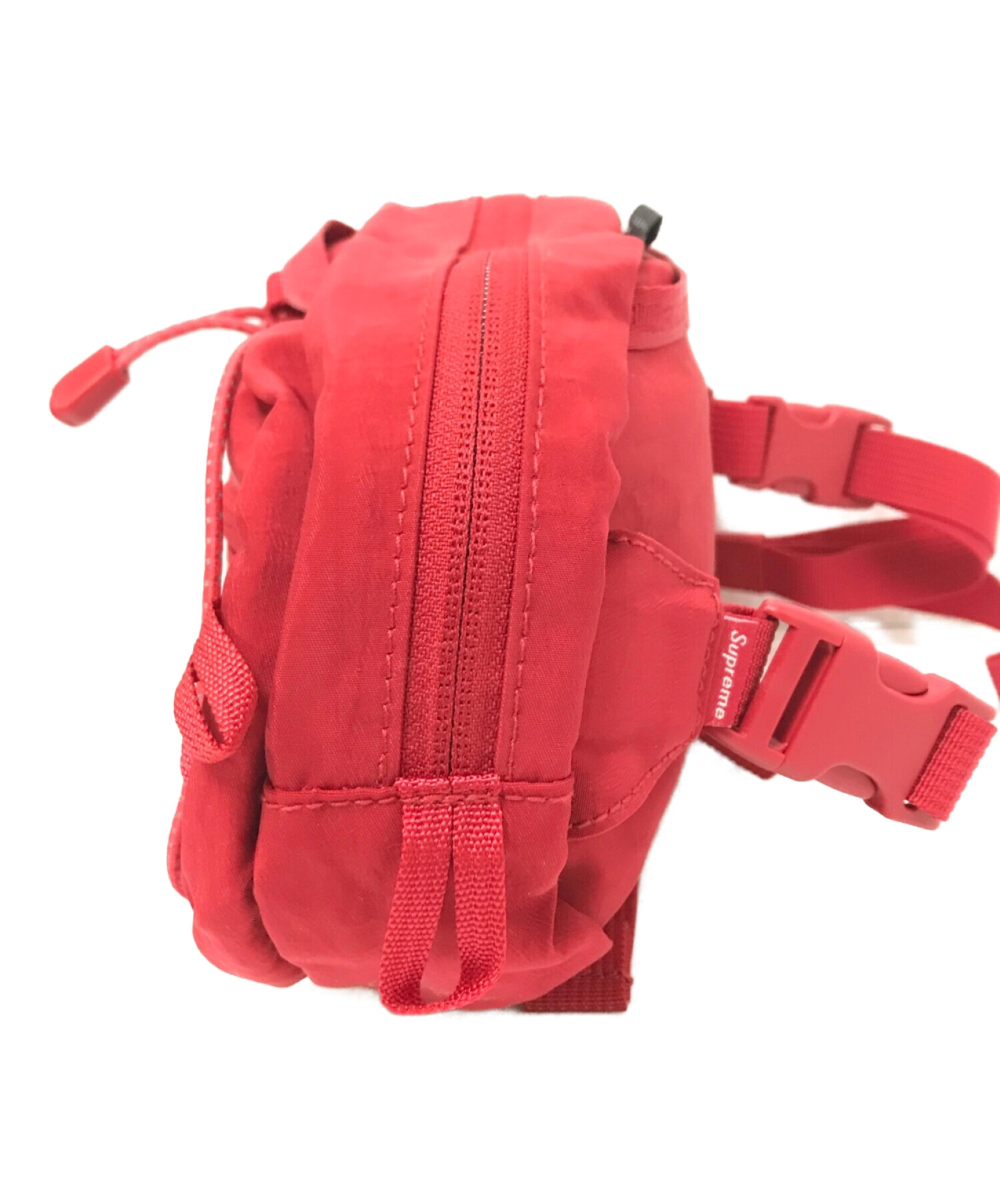 中古・古着通販】SUPREME (シュプリーム) Waist Bag 25L レッド サイズ