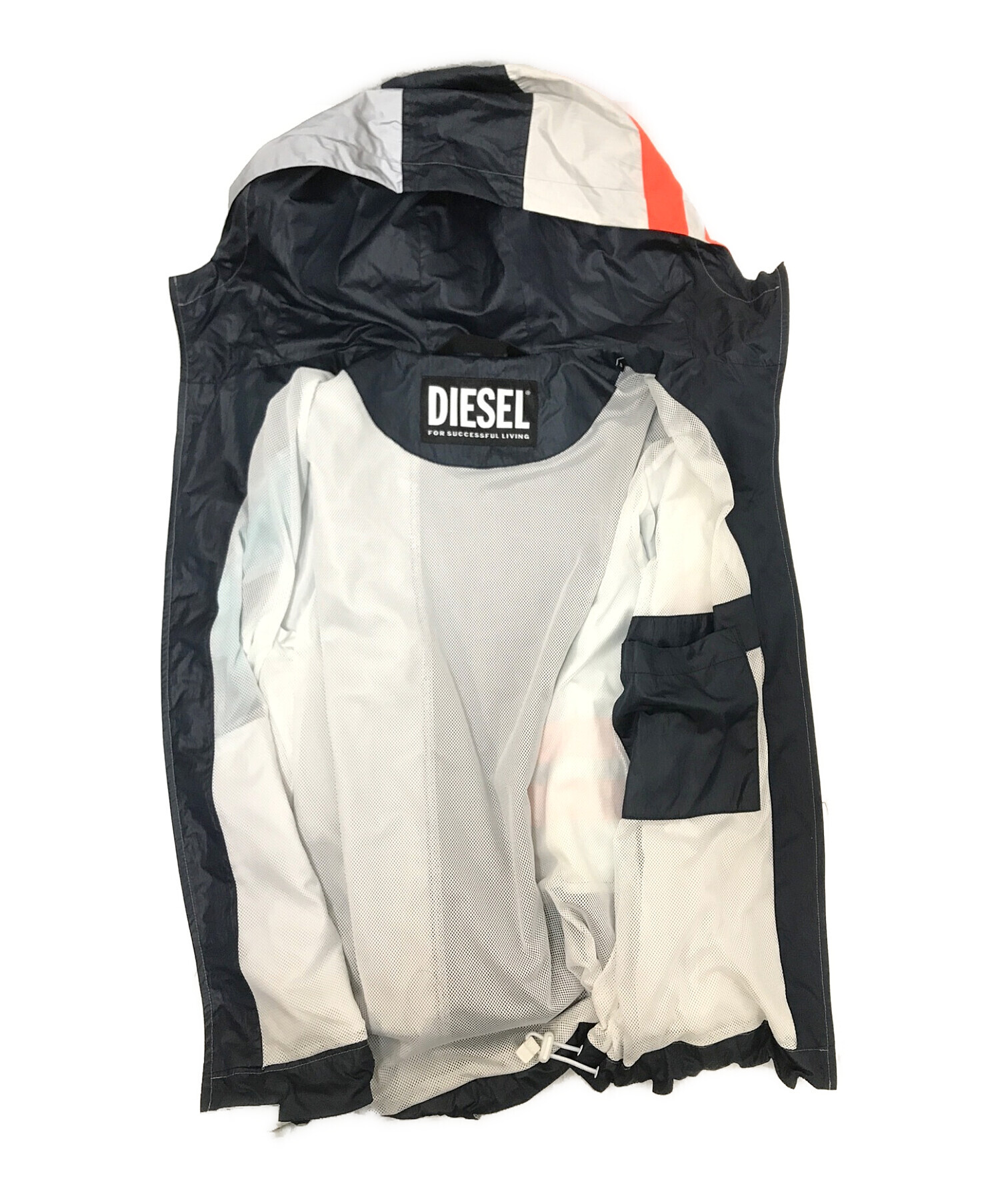 中古・古着通販】DIESEL (ディーゼル) リフレクティブマウンテンパーカー グレー サイズ:S｜ブランド・古着通販 トレファク公式【TREFAC  FASHION】スマホサイト