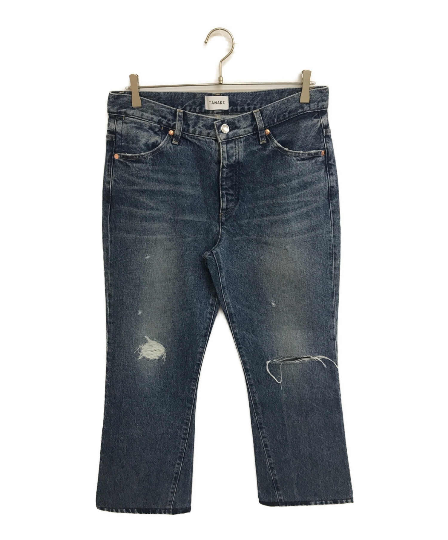 中古・古着通販】TANAKA (タナカ) THE BOOTS JEAN TROUSERS インディゴ