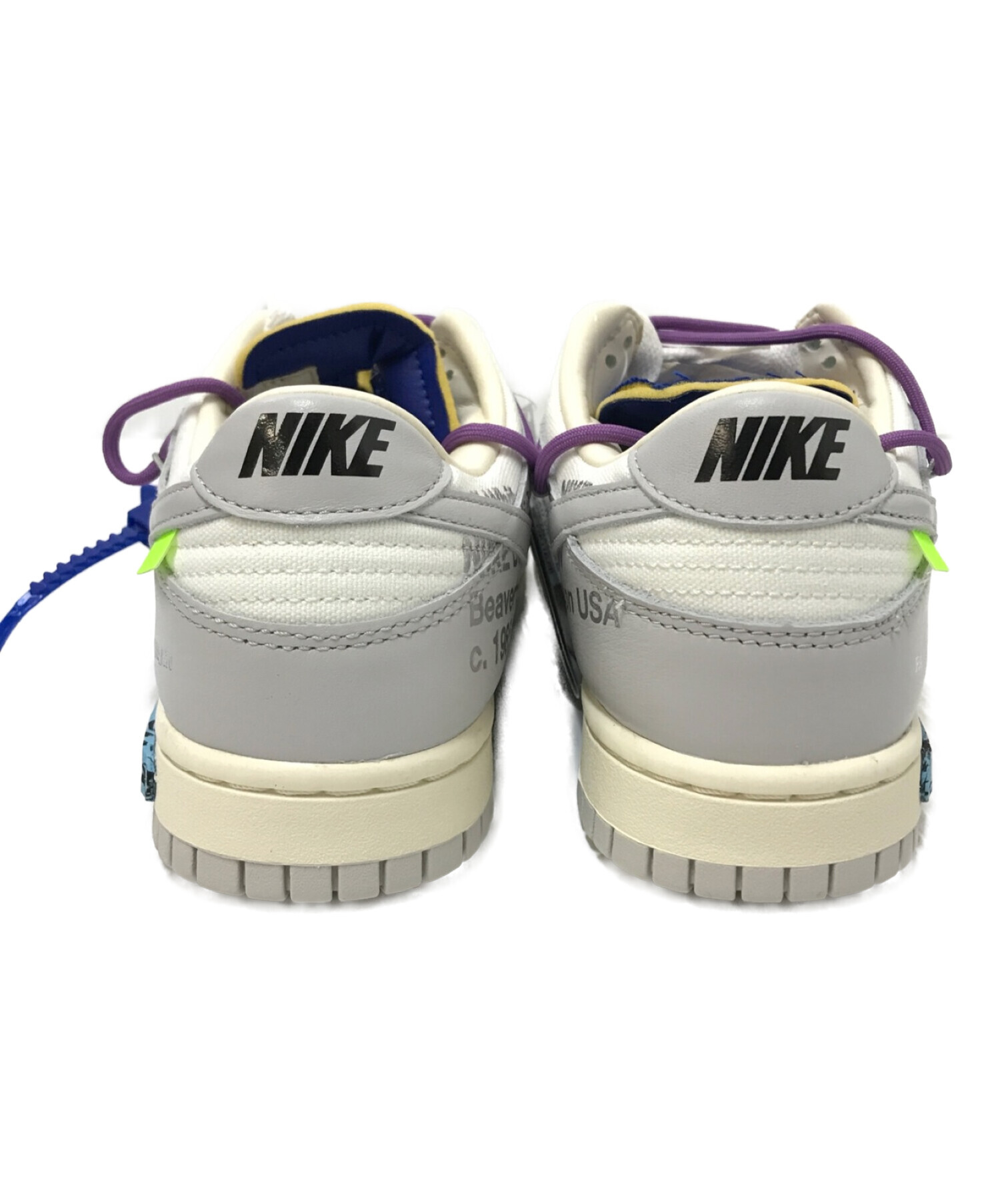 中古・古着通販】NIKE (ナイキ) OFFWHITE (オフホワイト) DUNK LOW