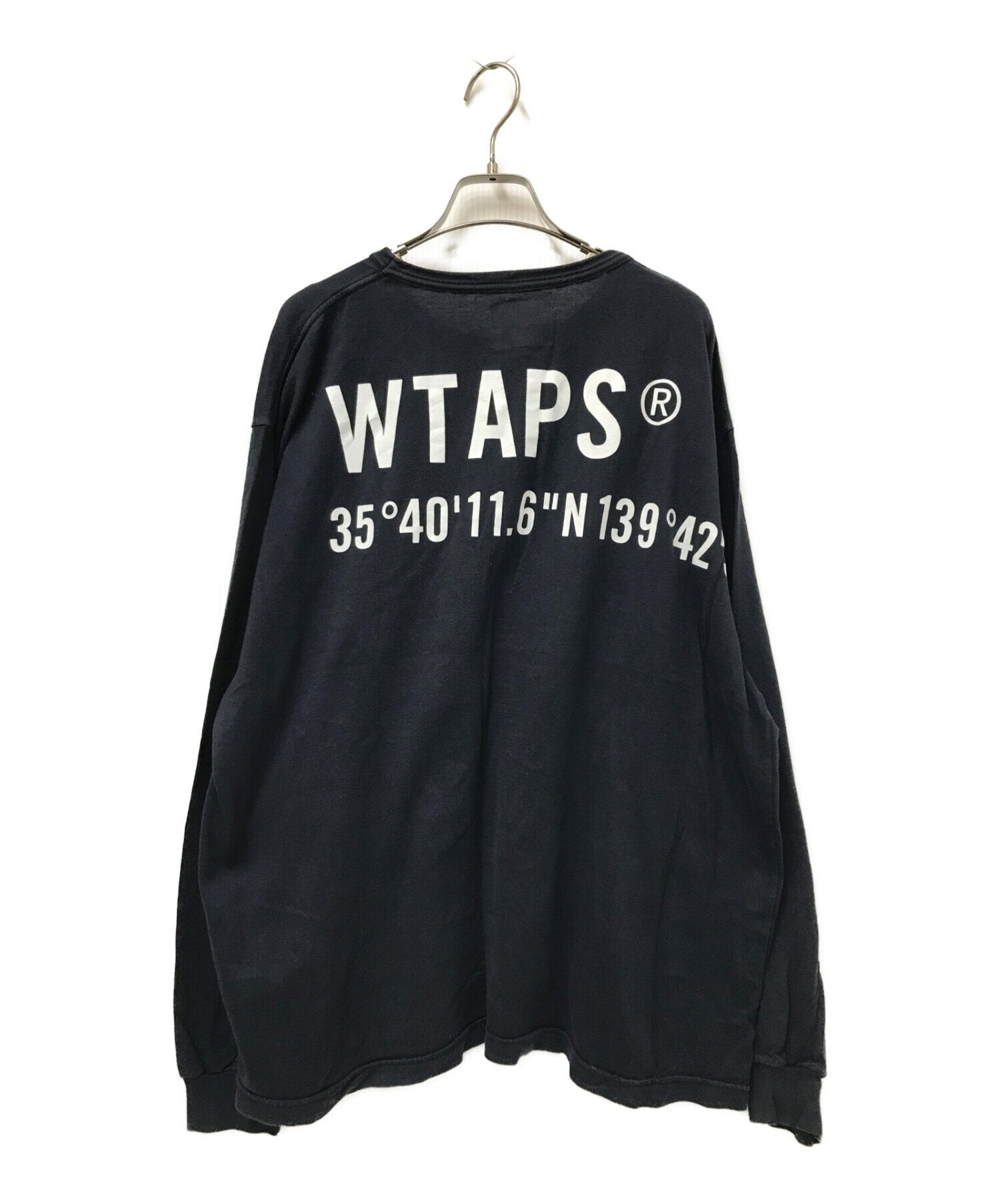 WTAPS (ダブルタップス) GPS LS COTTON ネイビー サイズ:X01