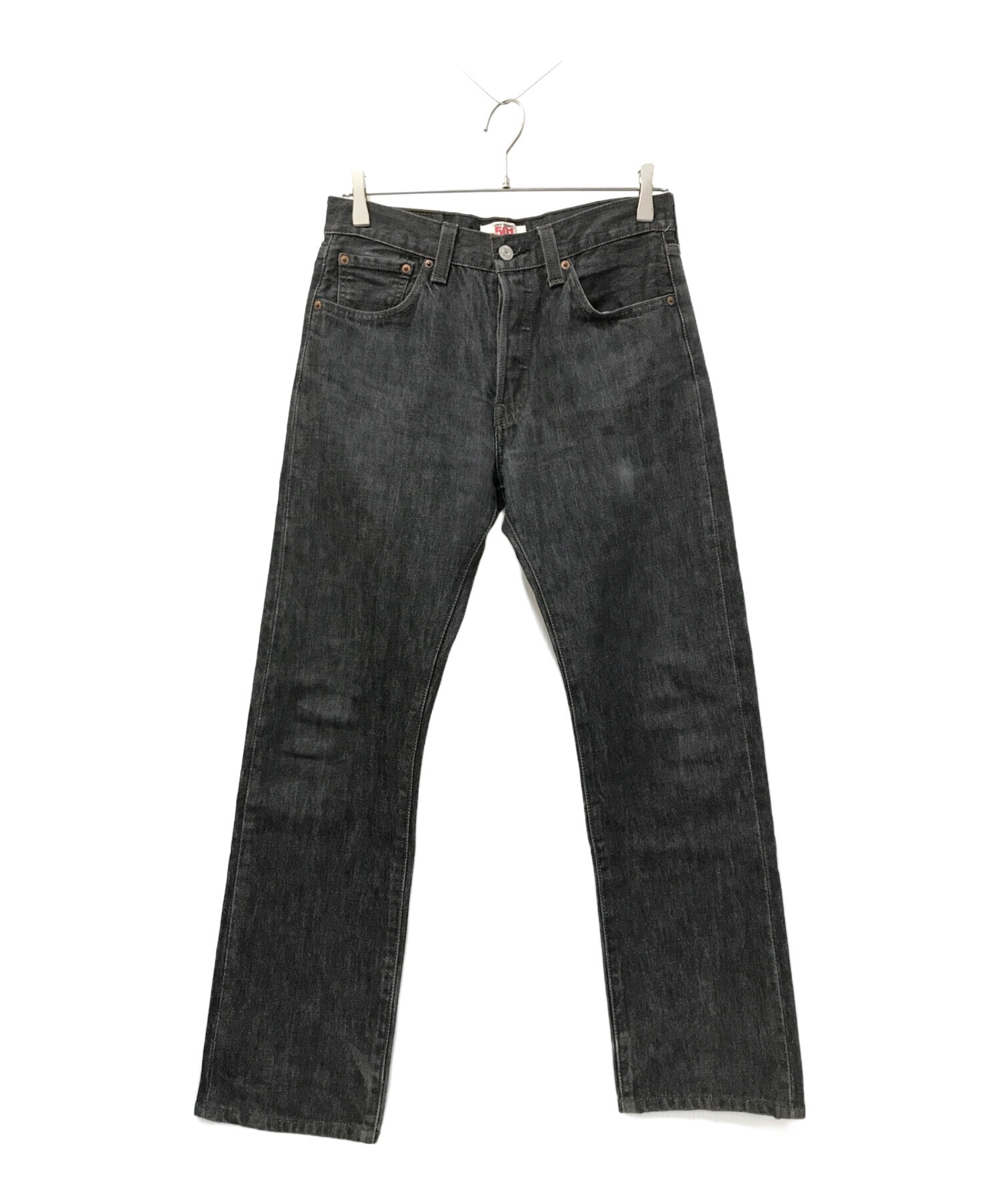 中古・古着通販】LEVI'S (リーバイス) 501ブラックデニムパンツ ブラック サイズ:W29｜ブランド・古着通販 トレファク公式【TREFAC  FASHION】スマホサイト