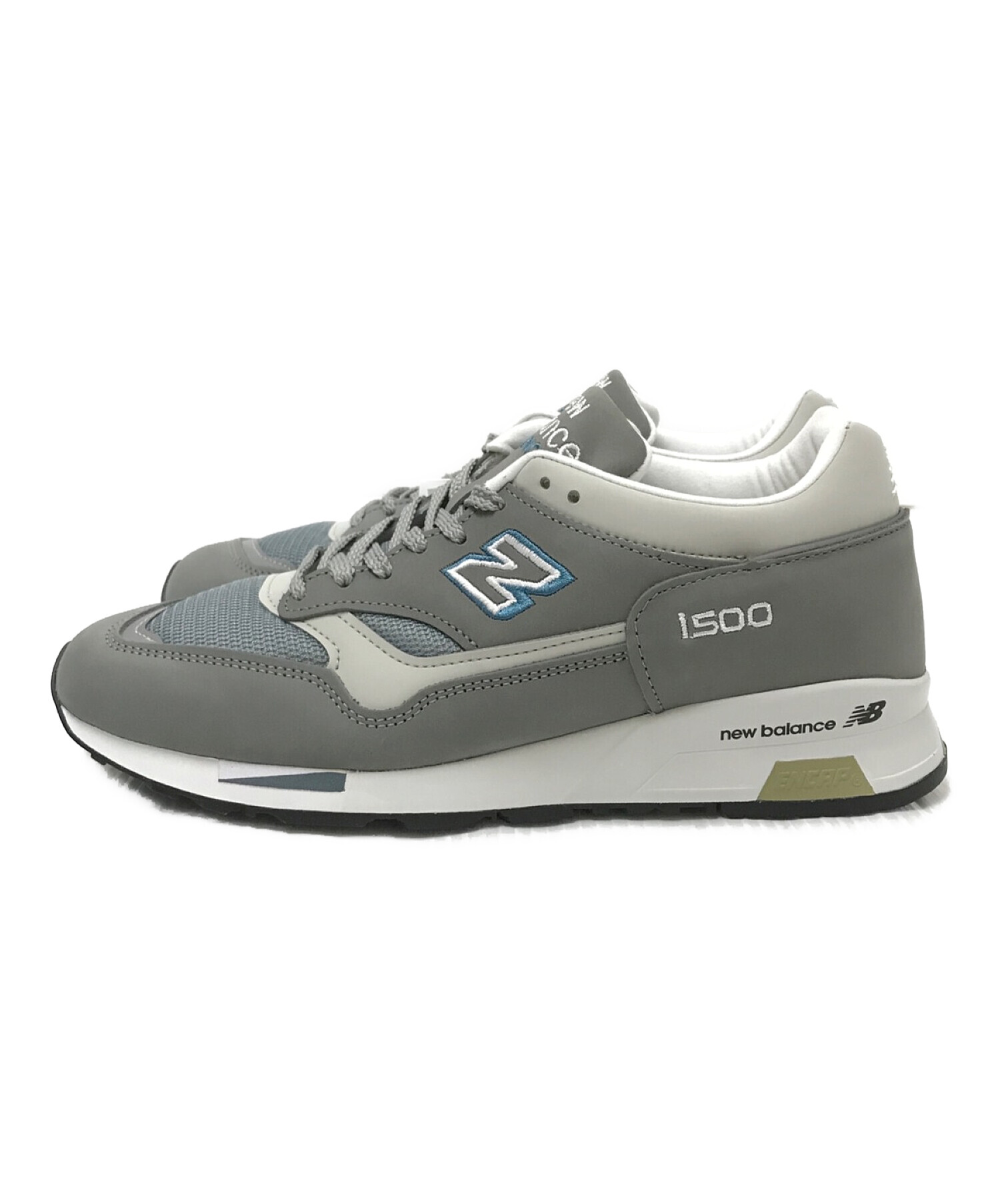 NEW BALANCE (ニューバランス) ローカットスニーカー グレー サイズ:US:8 1/2 D 未使用品