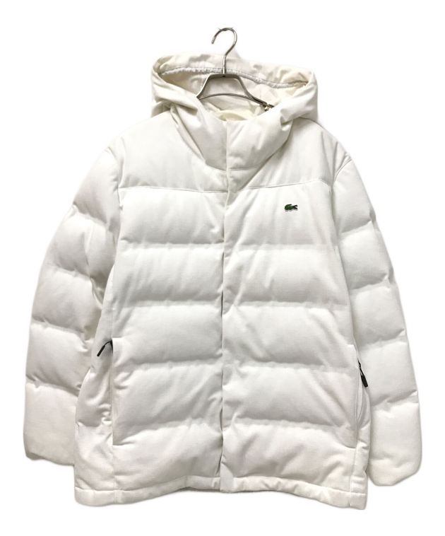 中古・古着通販】LACOSTE (ラコステ) ピケダウンジャケット ホワイト サイズ:US:L｜ブランド・古着通販 トレファク公式【TREFAC  FASHION】スマホサイト