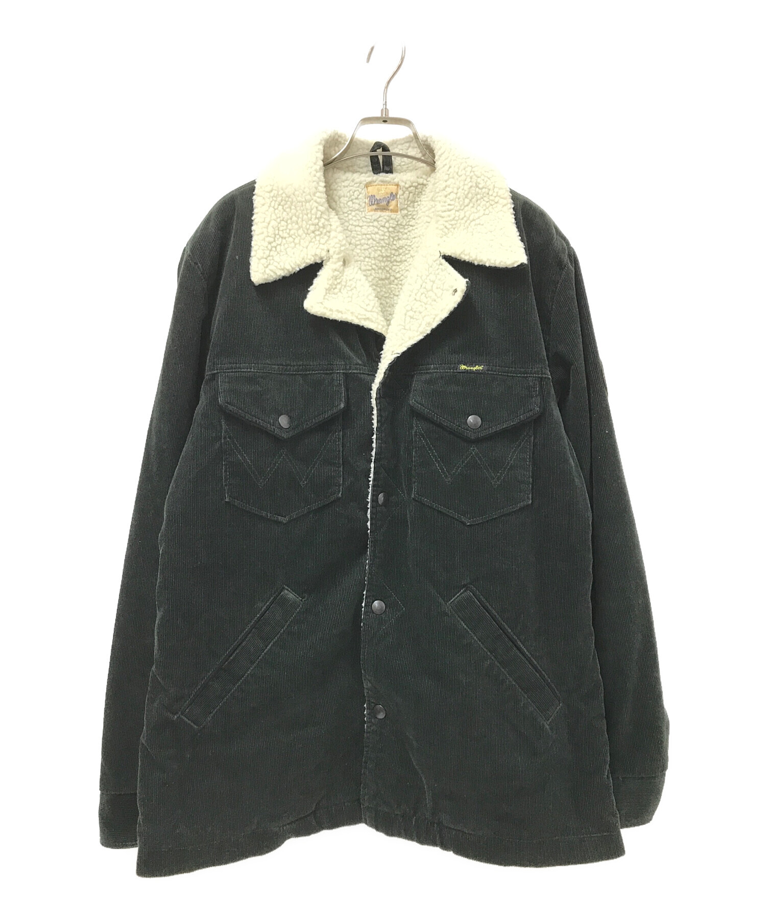 中古・古着通販】Wrangler (ラングラー) HUNTING WORLD (ハンティングワールド) コーデュロイボアランチジャケット グリーン  サイズ:XL｜ブランド・古着通販 トレファク公式【TREFAC FASHION】スマホサイト