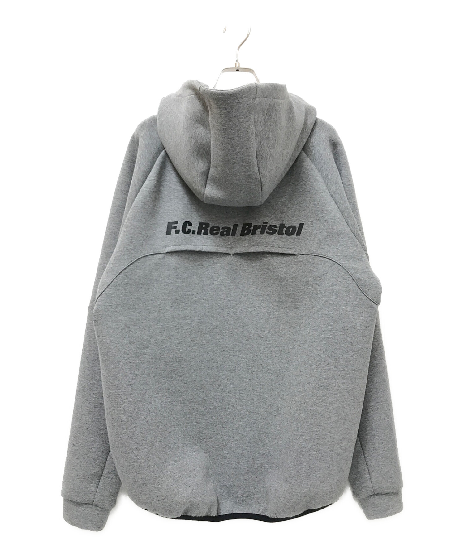 F.C.R.B. (エフシーアールビー) VENTILATION HOODIE グレー サイズ:L