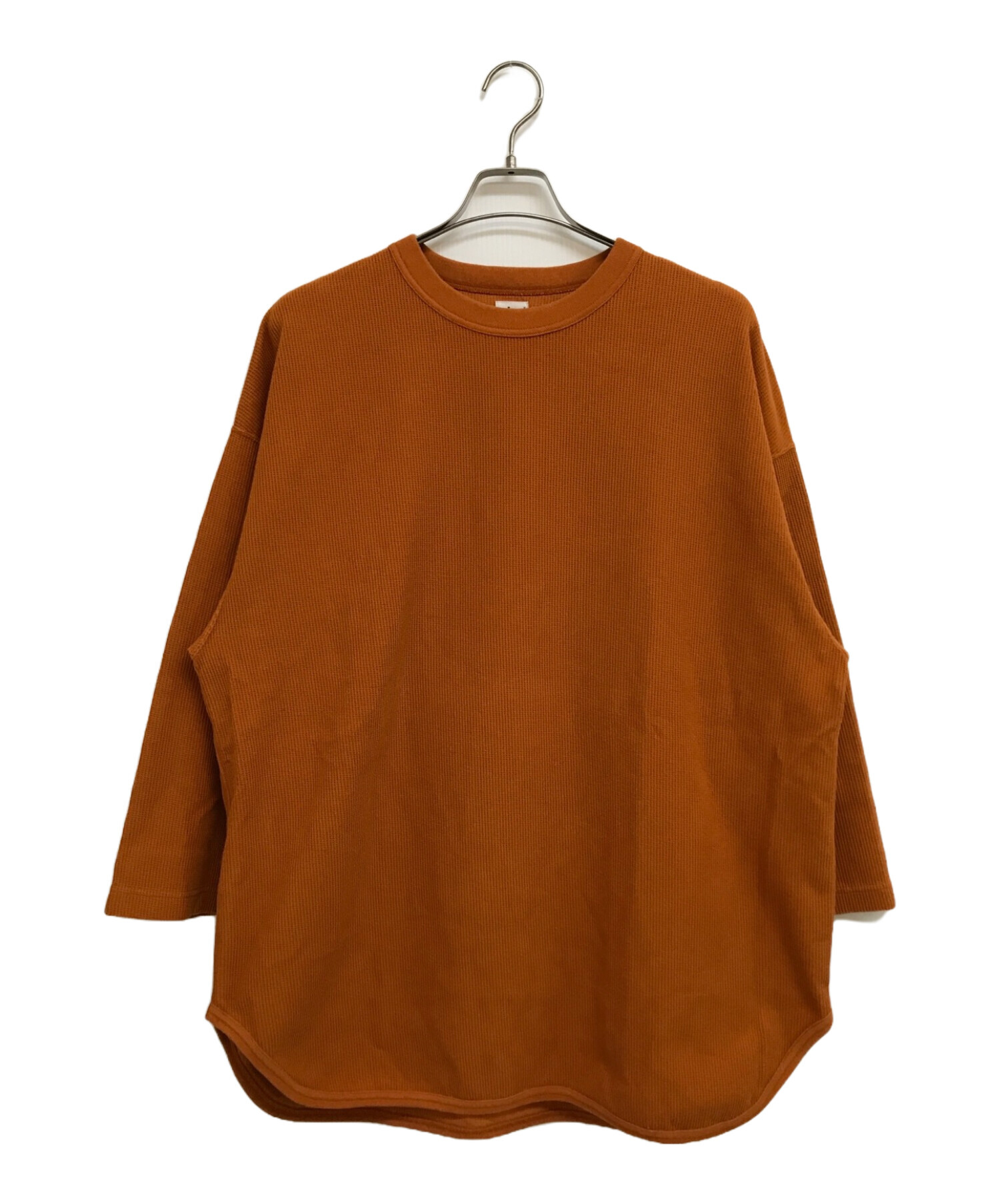 中古・古着通販】blurhms ROOTSTOCK (ブラームスルーツストック) Rough&Smooth Thermal Baseball Tee  オレンジ サイズ:3｜ブランド・古着通販 トレファク公式【TREFAC FASHION】スマホサイト