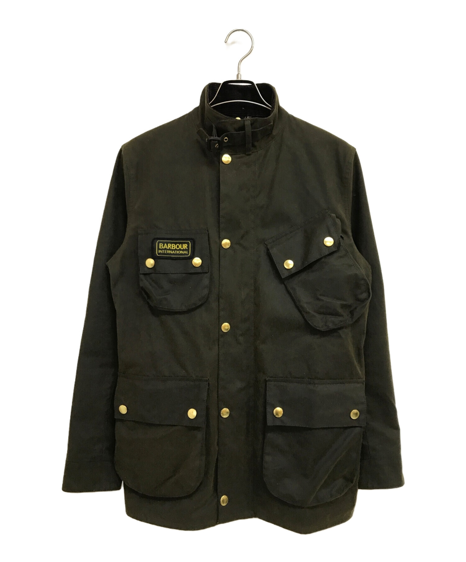 Barbour (バブアー) SL INTERNATIONAL オイルドジャケット オリーブ サイズ:40