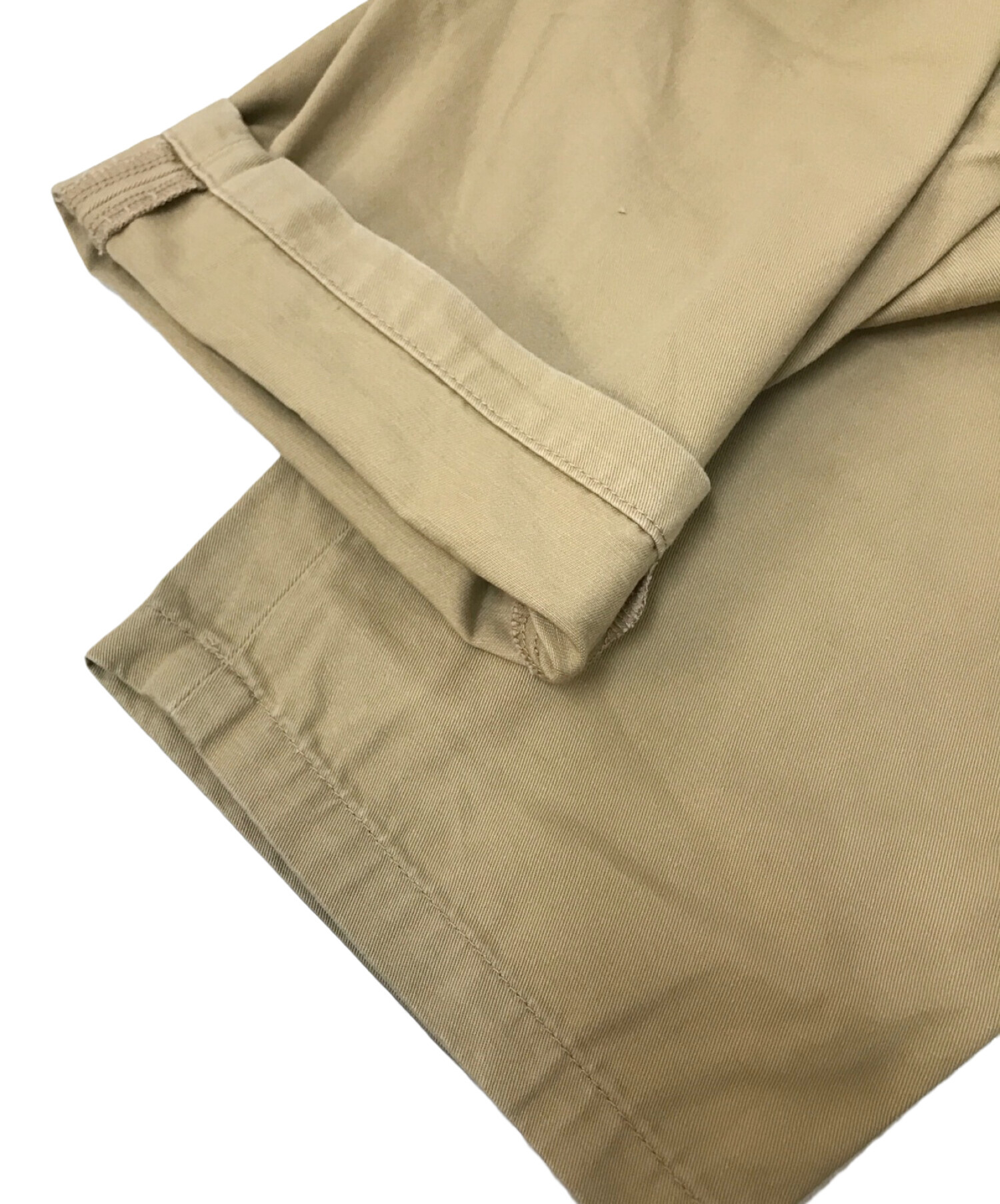 中古・古着通販】DESCENDANT (ディセンダント) DC-3 ORGANIC COTTON TWILL TROUSERS ベージュ  サイズ:2｜ブランド・古着通販 トレファク公式【TREFAC FASHION】スマホサイト