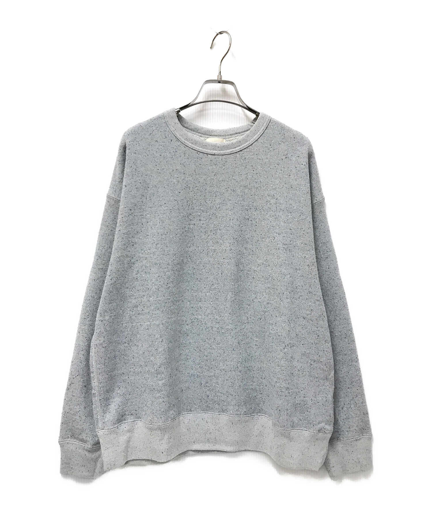 中古・古着通販】LIDnM (リドム) SILK BLEND VINTAGE SWEATER グレー サイズ:S｜ブランド・古着通販  トレファク公式【TREFAC FASHION】スマホサイト