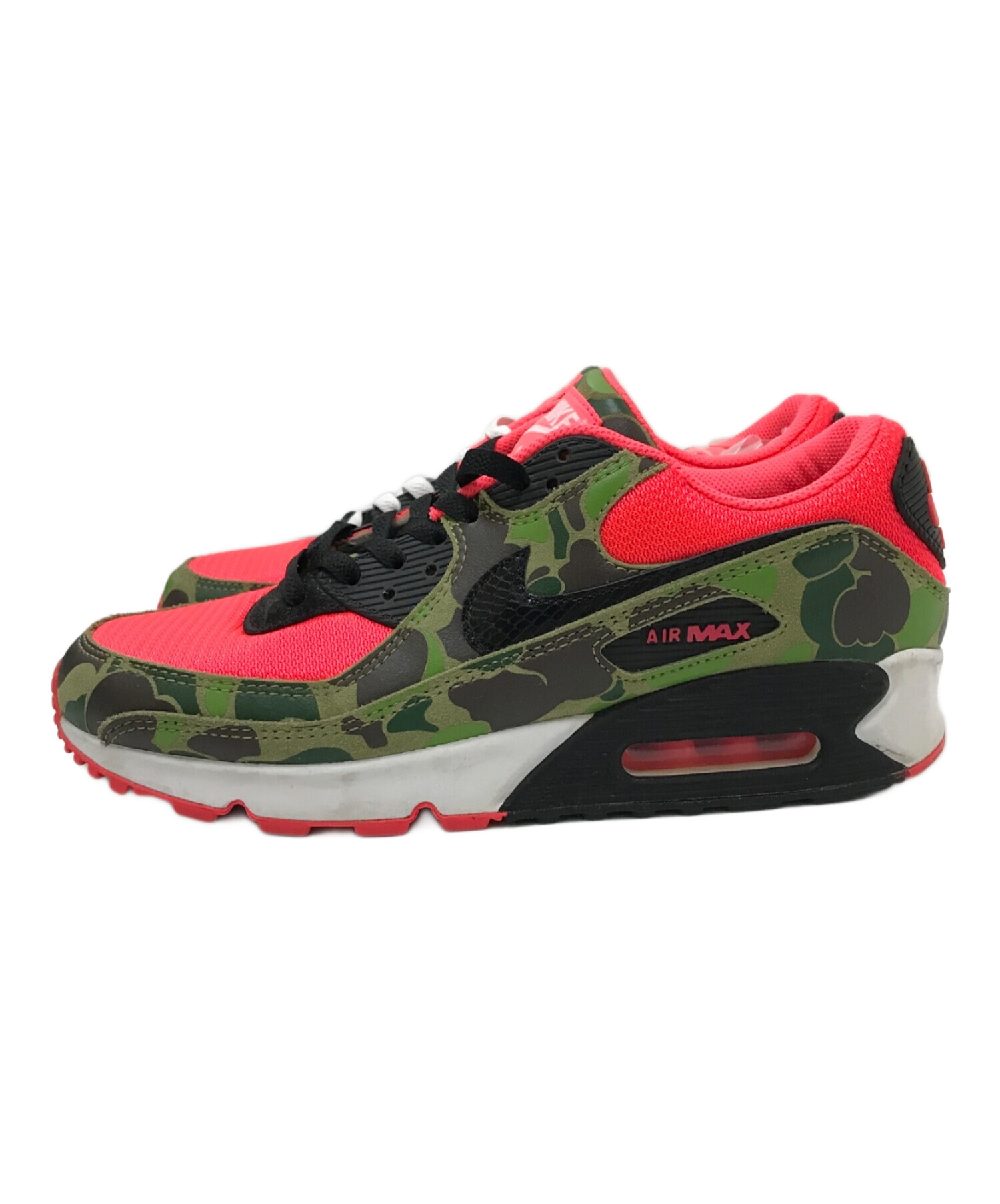 中古・古着通販】NIKE (ナイキ) ATMOS (アトモス) AIR MAX 90 グリーン×レッド サイズ:28.0cm｜ブランド・古着通販  トレファク公式【TREFAC FASHION】スマホサイト