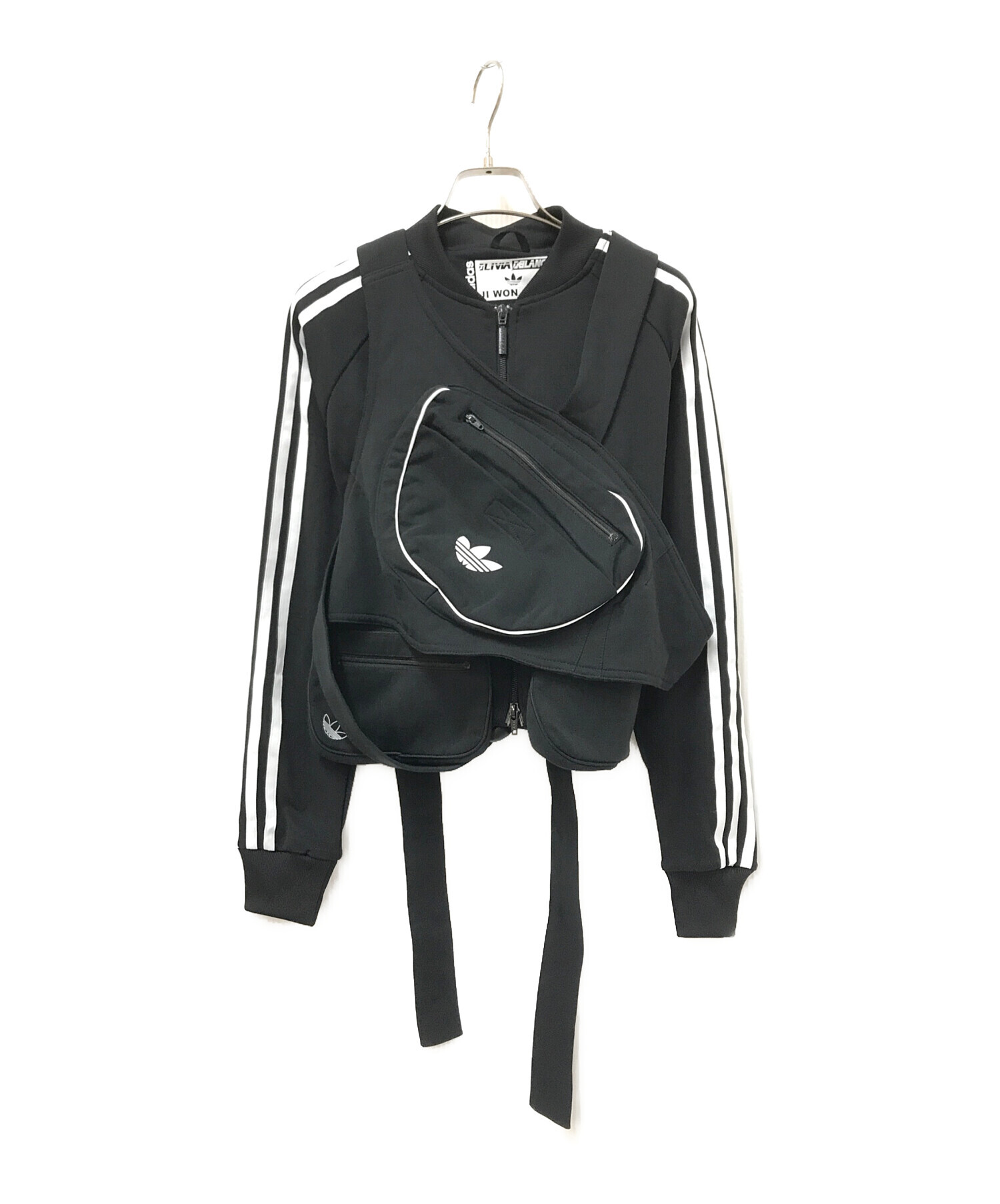 adidas (アディダス) JI WON CHOI (ジウォンチェ) Olivia Oblanc SST Track Jacket ブラック  サイズ:L