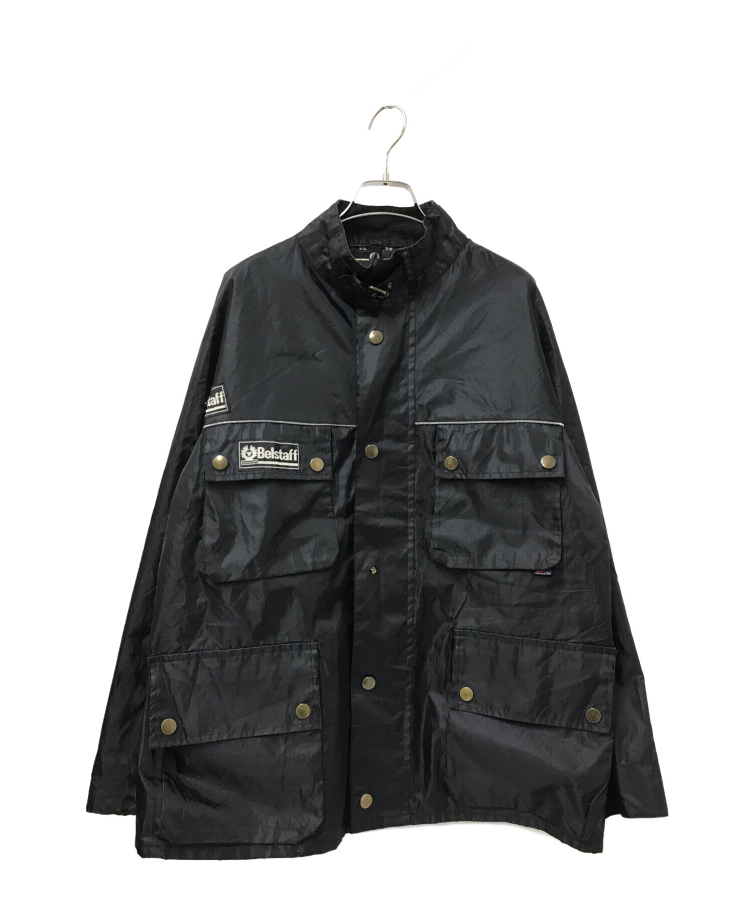 BELSTAFF (ベルスタッフ) ナイロンモーターサイクルジャケット ブラック サイズ:S