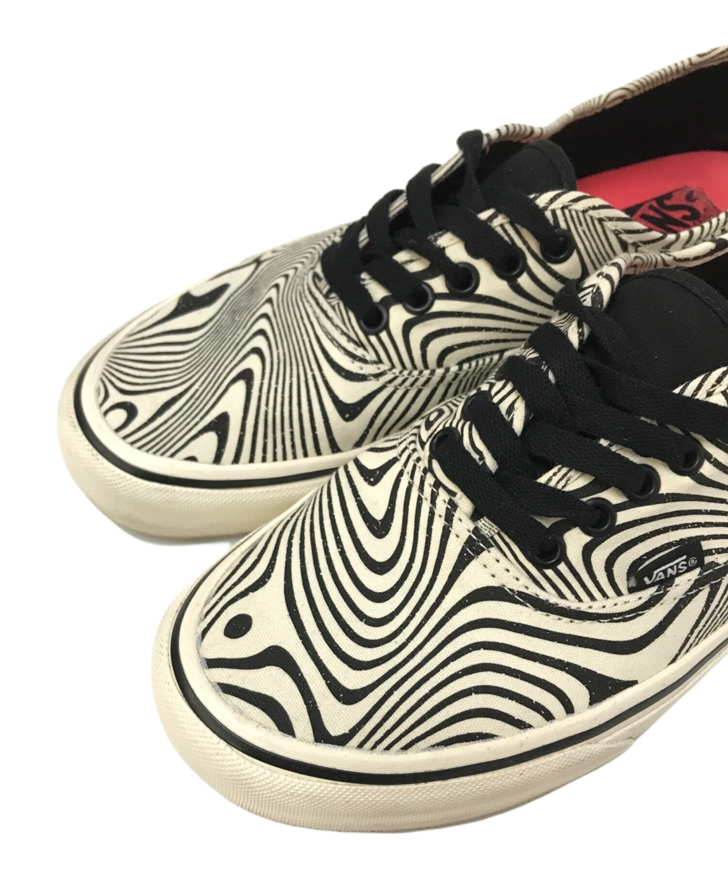 中古・古着通販】VANS (バンズ) Ron Herman (ロンハーマン) AUTHENTIC VR3 TrippyGrainBlack  ブラック×ホワイト サイズ:27.5cm｜ブランド・古着通販 トレファク公式【TREFAC FASHION】スマホサイト