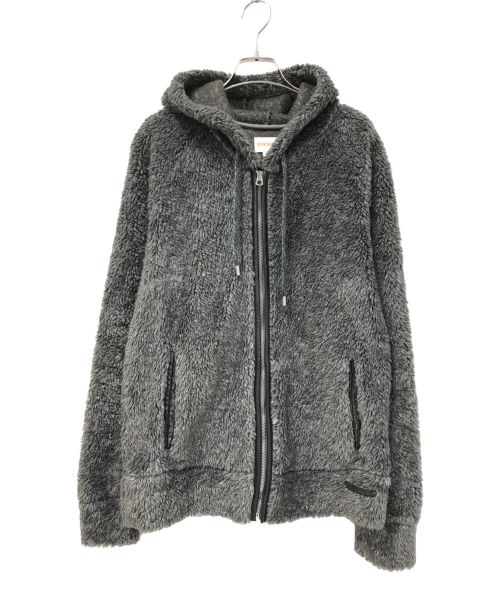 【中古・古着通販】DIESEL (ディーゼル) ボアジップパーカー グレー サイズ:M｜ブランド・古着通販 トレファク公式【TREFAC  FASHION】スマホサイト