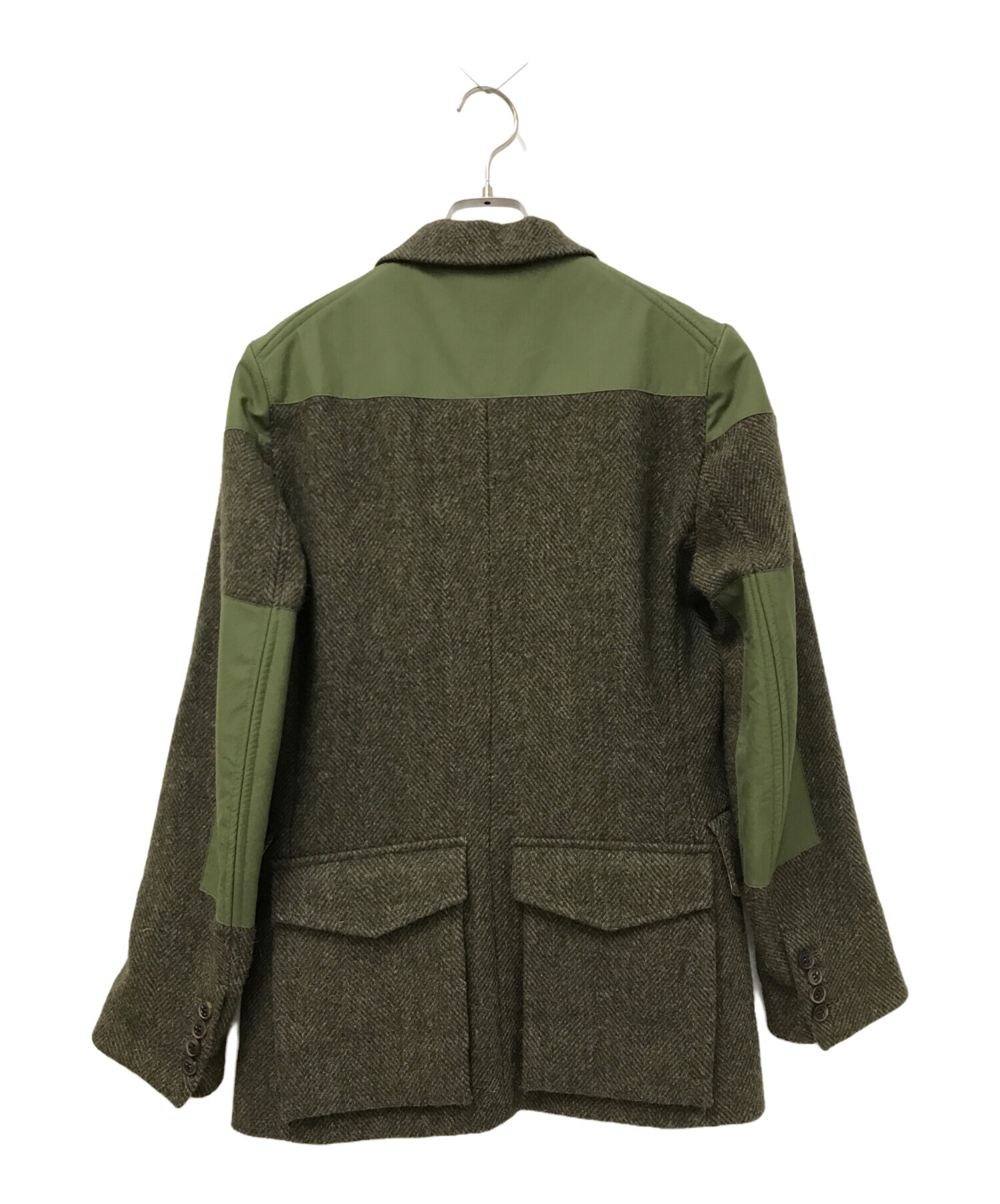 中古・古着通販】NIGEL CABOURN (ナイジェルケーボン) Harris Tweed (ハリスツイード) マロリージャケット オリーブ  サイズ:44｜ブランド・古着通販 トレファク公式【TREFAC FASHION】スマホサイト