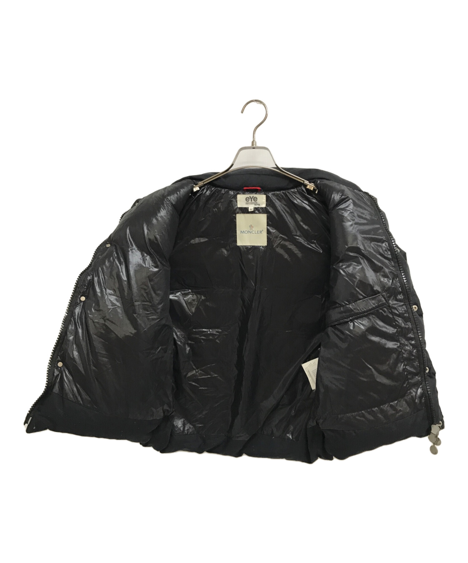 中古・古着通販】MONCLER (モンクレール) eYe COMME des GARCONS JUNYAWATANABE MAN (アイ コム デ  ギャルソン ジュンヤ ワタナベ マン) ヨーク切替ダウンベスト ブラック サイズ:M｜ブランド・古着通販 トレファク公式【TREFAC  FASHION】スマホサイト