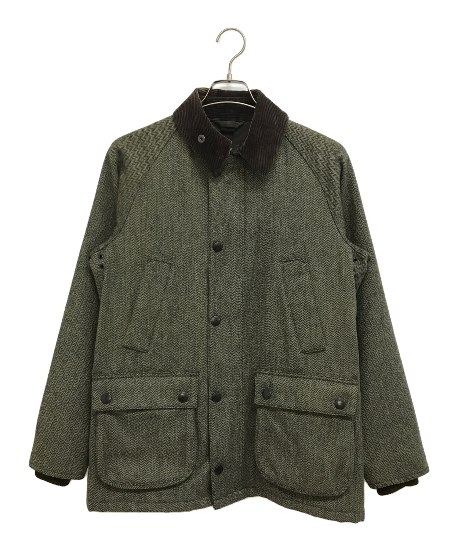 Barbour (バブアー) SL BEDALE WOOL オリーブ サイズ:36