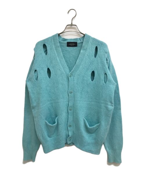 中古・古着通販】UNUSED (アンユーズド) 5G holed cardigan ブルー サイズ:2｜ブランド・古着通販  トレファク公式【TREFAC FASHION】スマホサイト