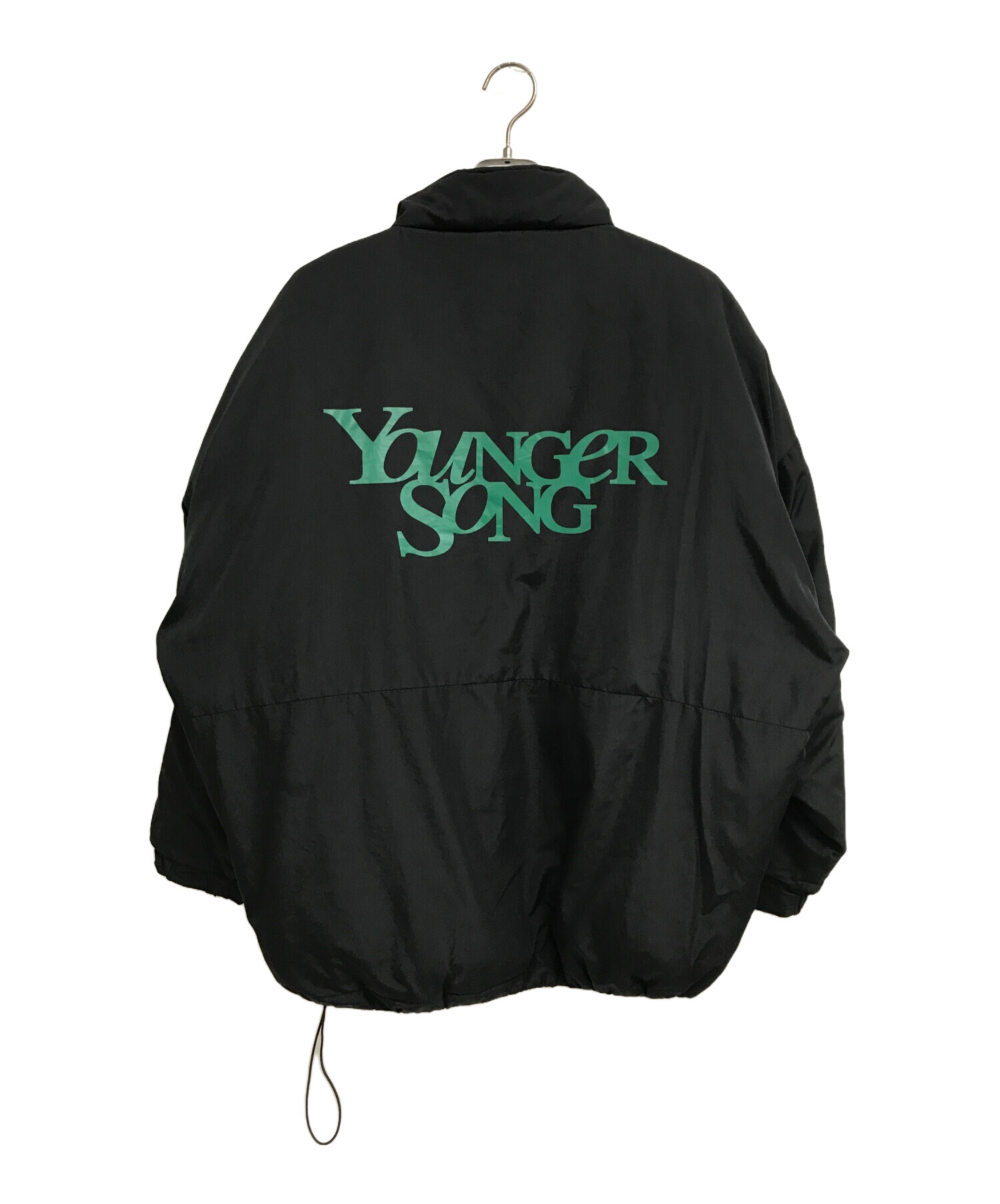 中古・古着通販】YOUNGER SONG (ヤンガーソング) 中綿ジャケット ブラック サイズ:M｜ブランド・古着通販 トレファク公式【TREFAC  FASHION】スマホサイト