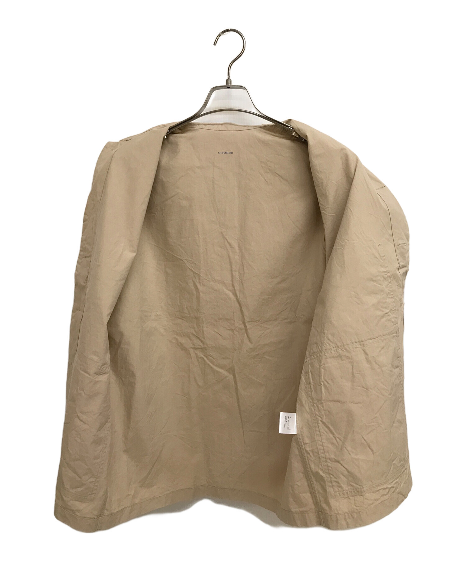 中古・古着通販】S H (エスエイチ) MACKINAW SHIRT ベージュ サイズ:Ｍ｜ブランド・古着通販 トレファク公式【TREFAC  FASHION】スマホサイト