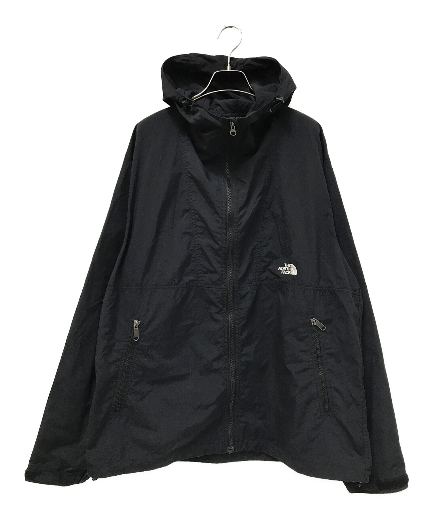 ノースフェイス THE NORTH FACE NPW71530 ナイロン コンパクトジャケット XL/ネイビー からし 羽織り  アウター【2400014160949】【