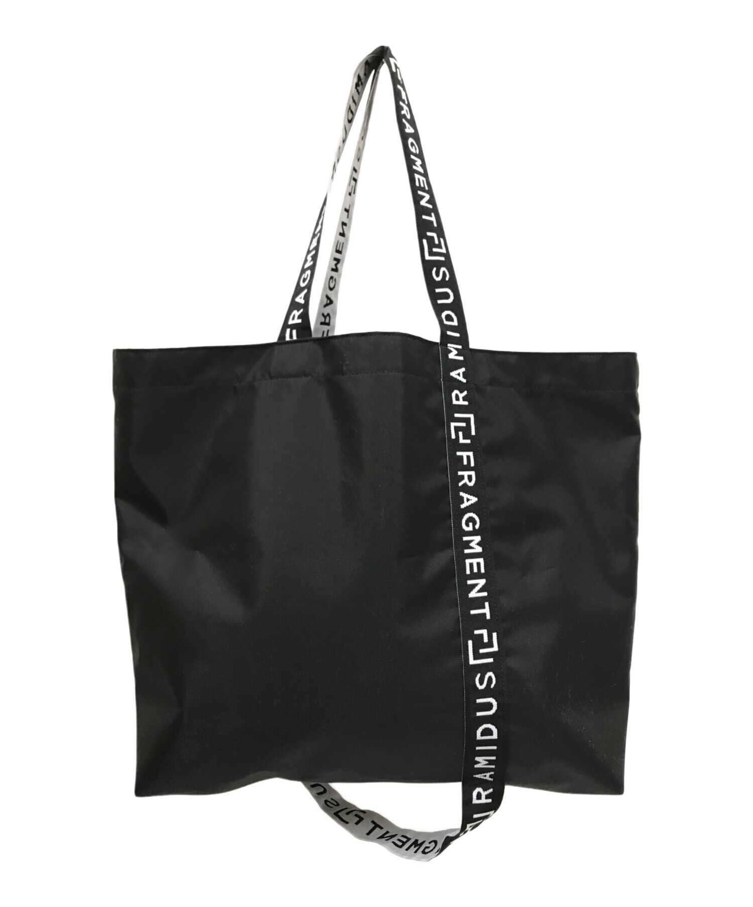 中古】RAMIDUS × fragment design / ラミダス × 速く フラグメント<br>BLACK BEAUTY TOTE BAG (L) トート