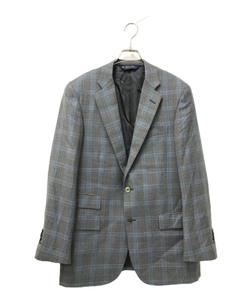 中古・古着通販】BROOKS BROTHERS (ブルックスブラザーズ) チェックジャケット グレー×ブルー サイズ:下記参照｜ブランド・古着通販  トレファク公式【TREFAC FASHION】スマホサイト