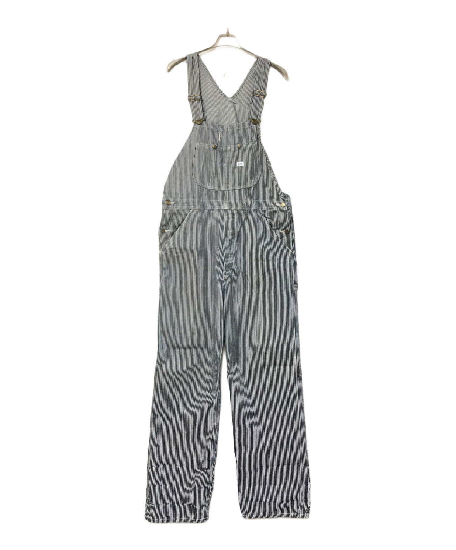 中古・古着通販】LEE (リー) DUNGAREESオーバーオールパンツ ネイビー×ホワイト サイズ:XL｜ブランド・古着通販  トレファク公式【TREFAC FASHION】スマホサイト